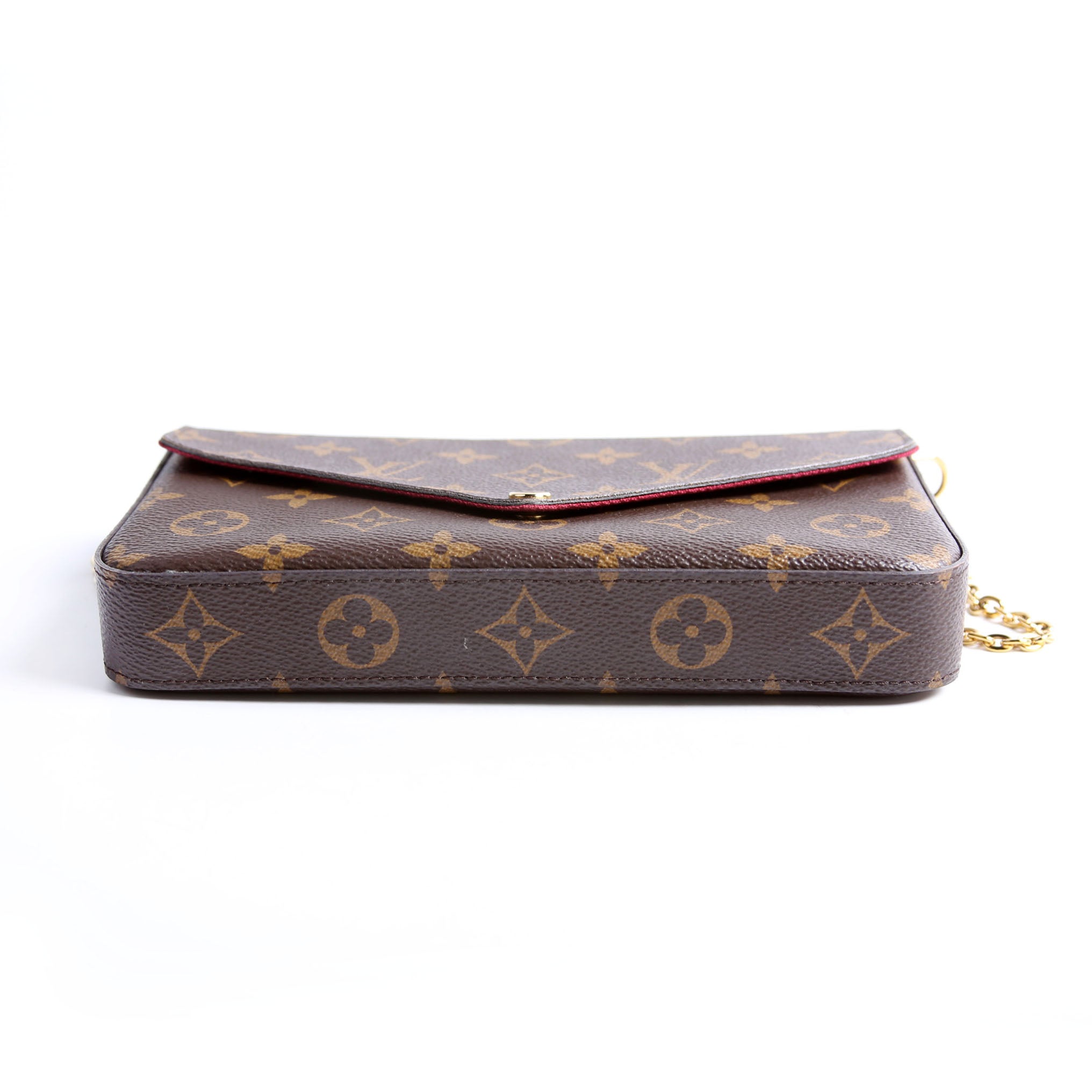 Pochette Felicie Monogram Berry