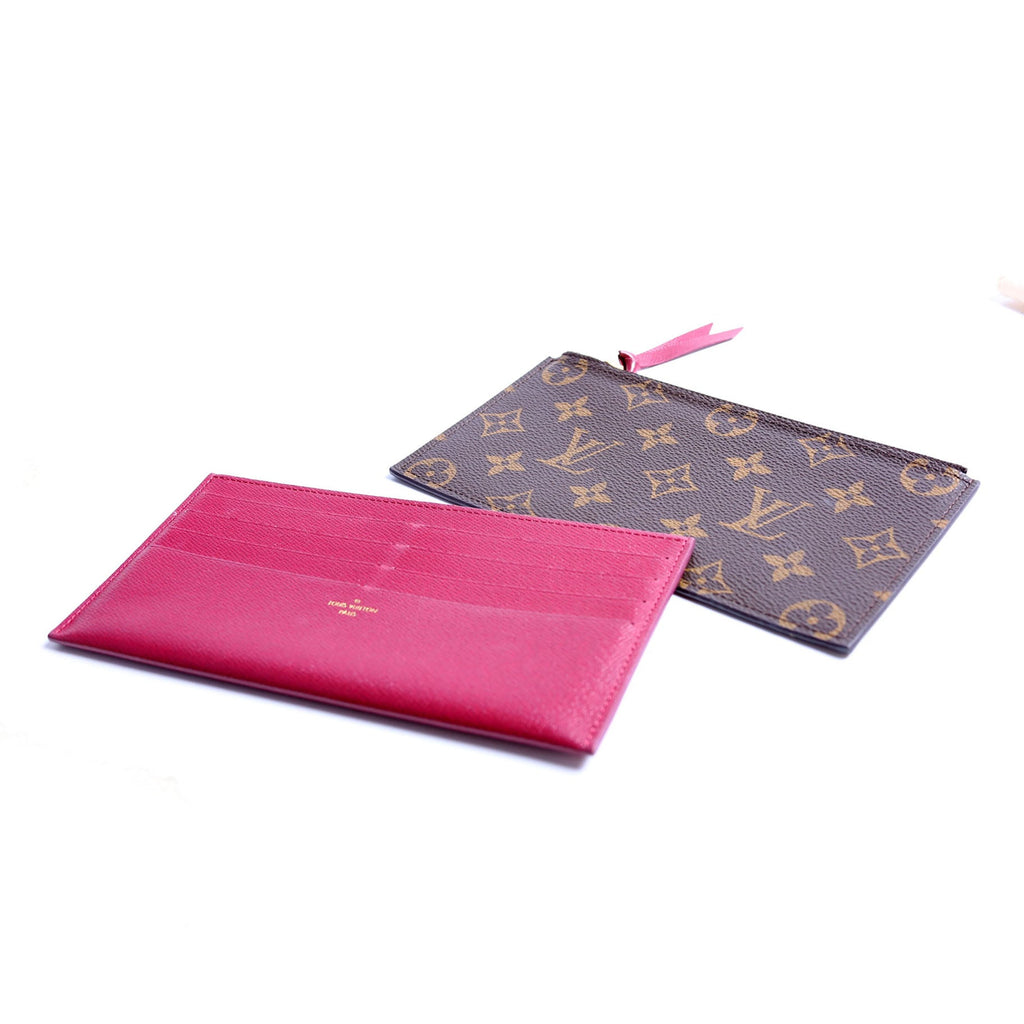 Pochette Felicie Monogram Berry