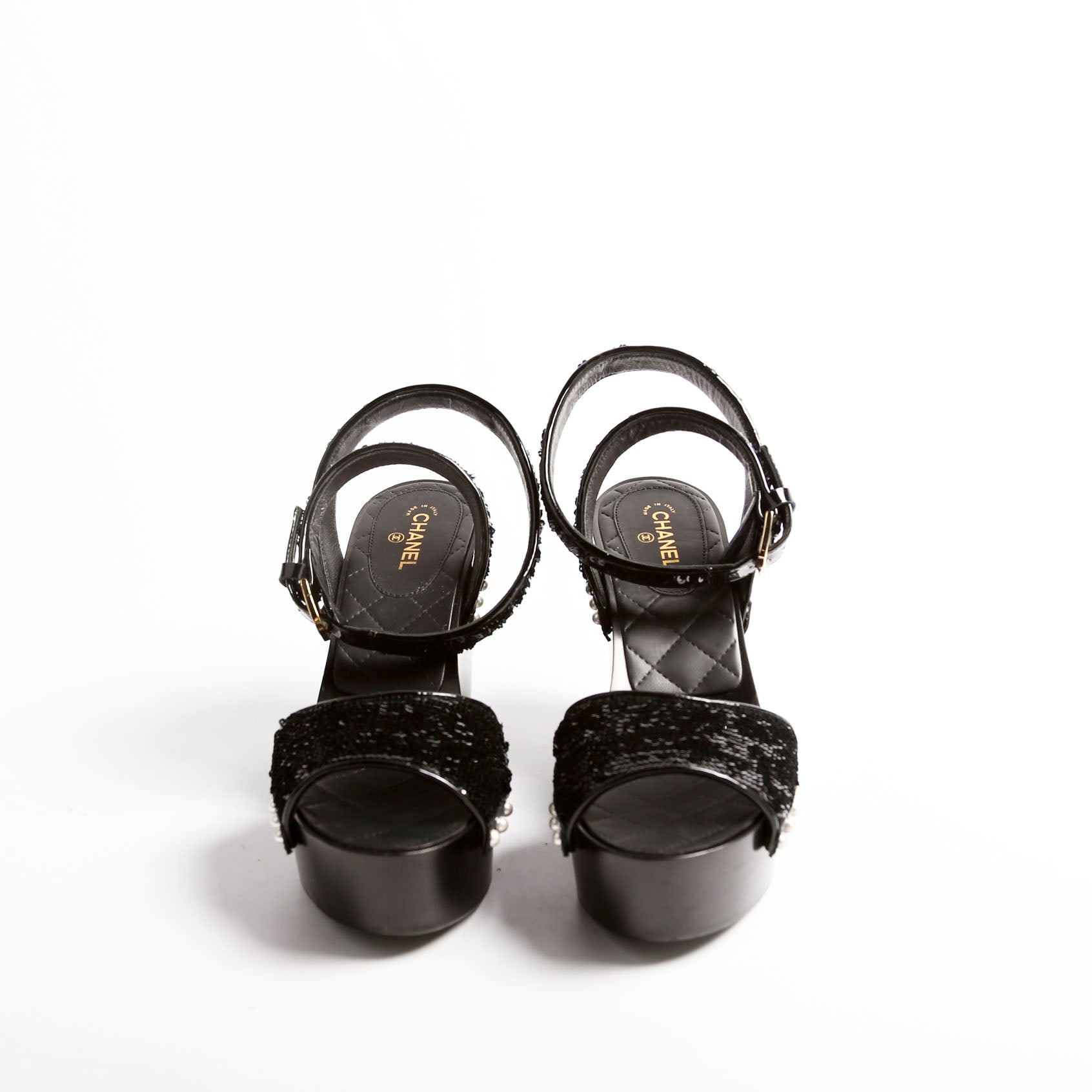 Camella Flower Hindged Wedges Size 37.5