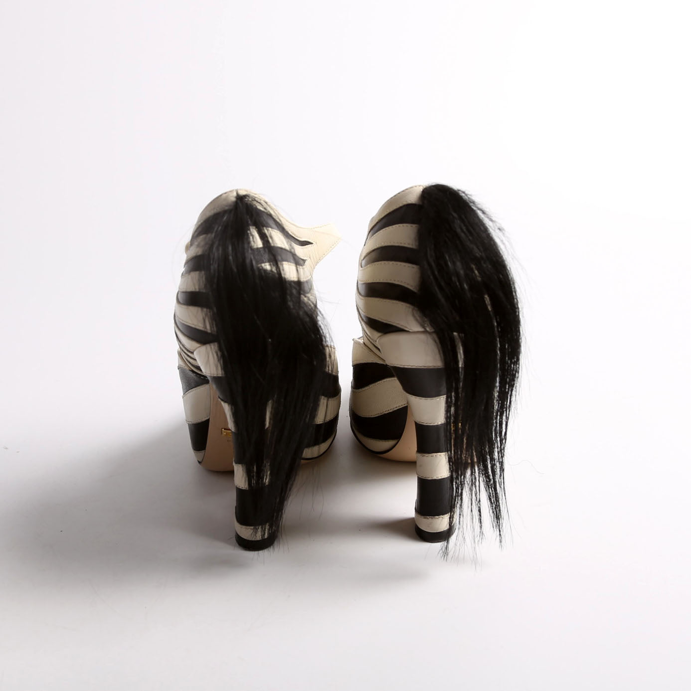 Lesley Mary Jane Pump Zebra Size 36.5