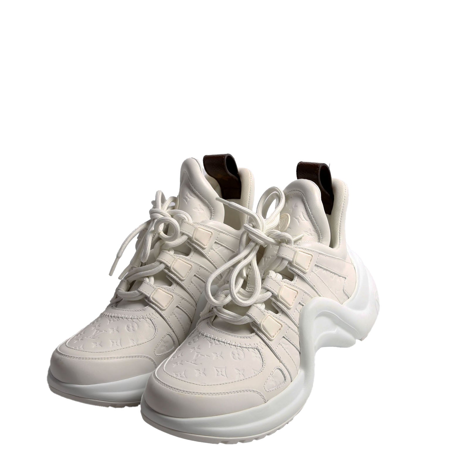 Archlight Sneakers Size 37 White/Brown
