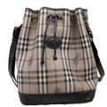 Haymarket Check Medium Bucket Vintage Grey