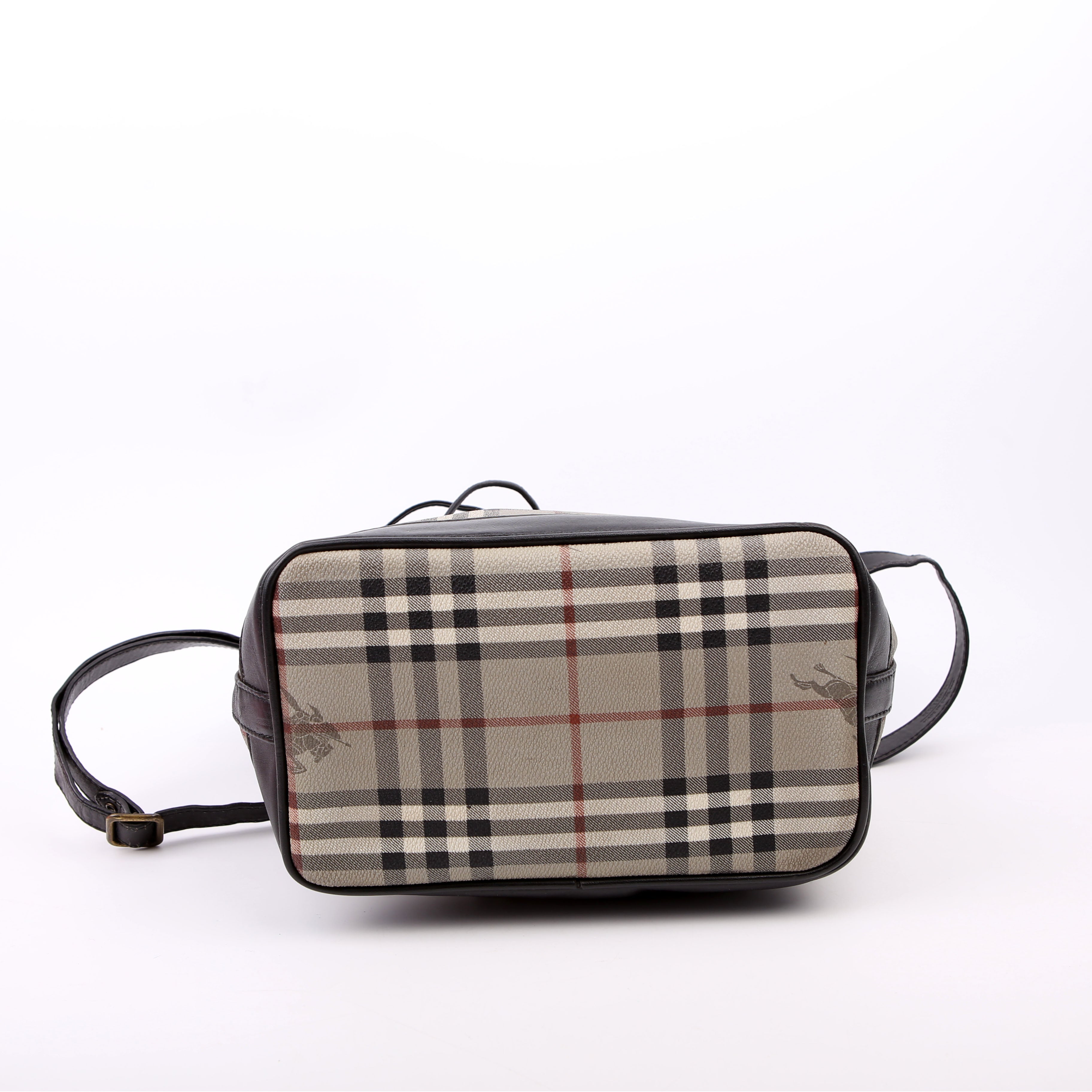 Haymarket Check Medium Bucket Vintage Grey