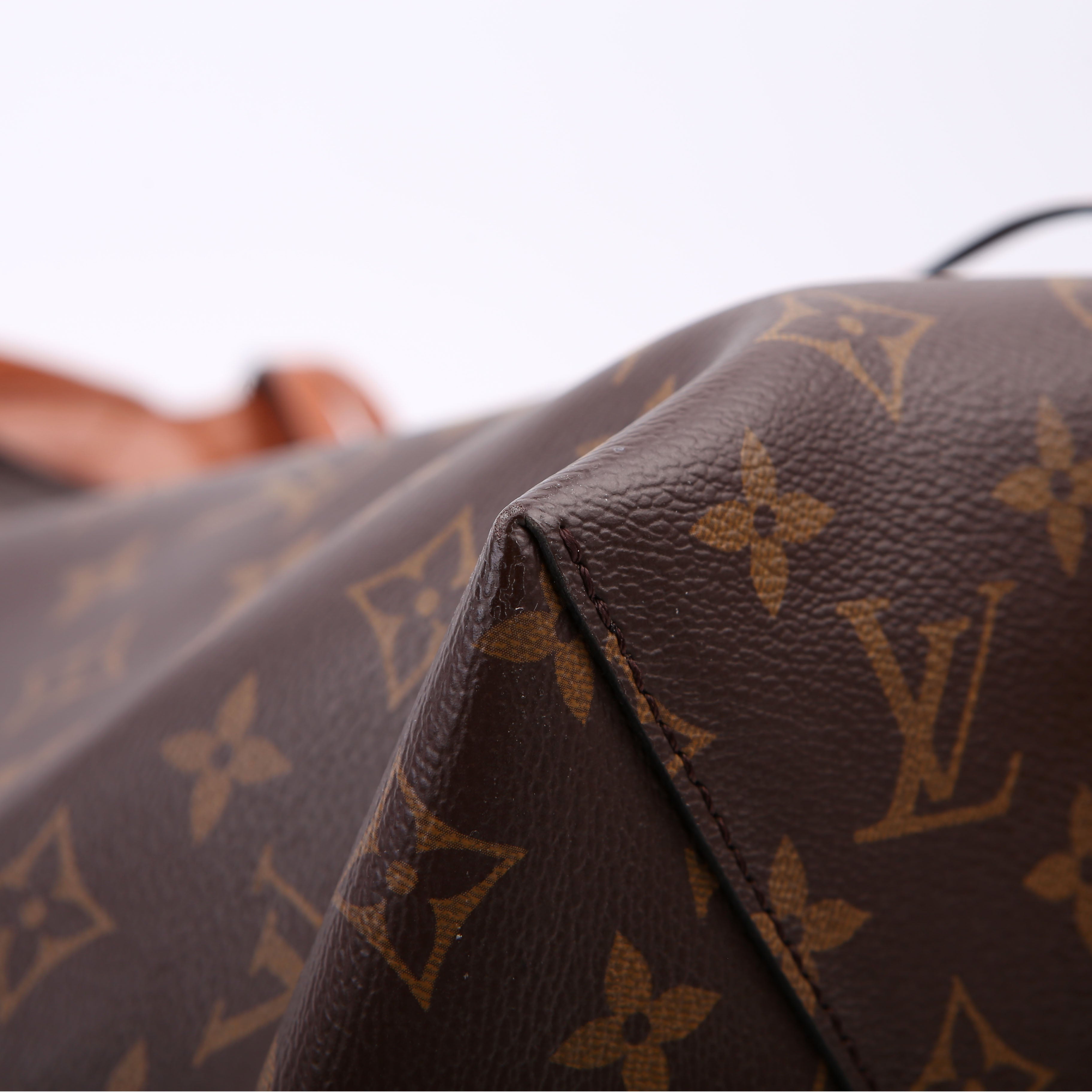 Flower Hobo Monogram Brown
