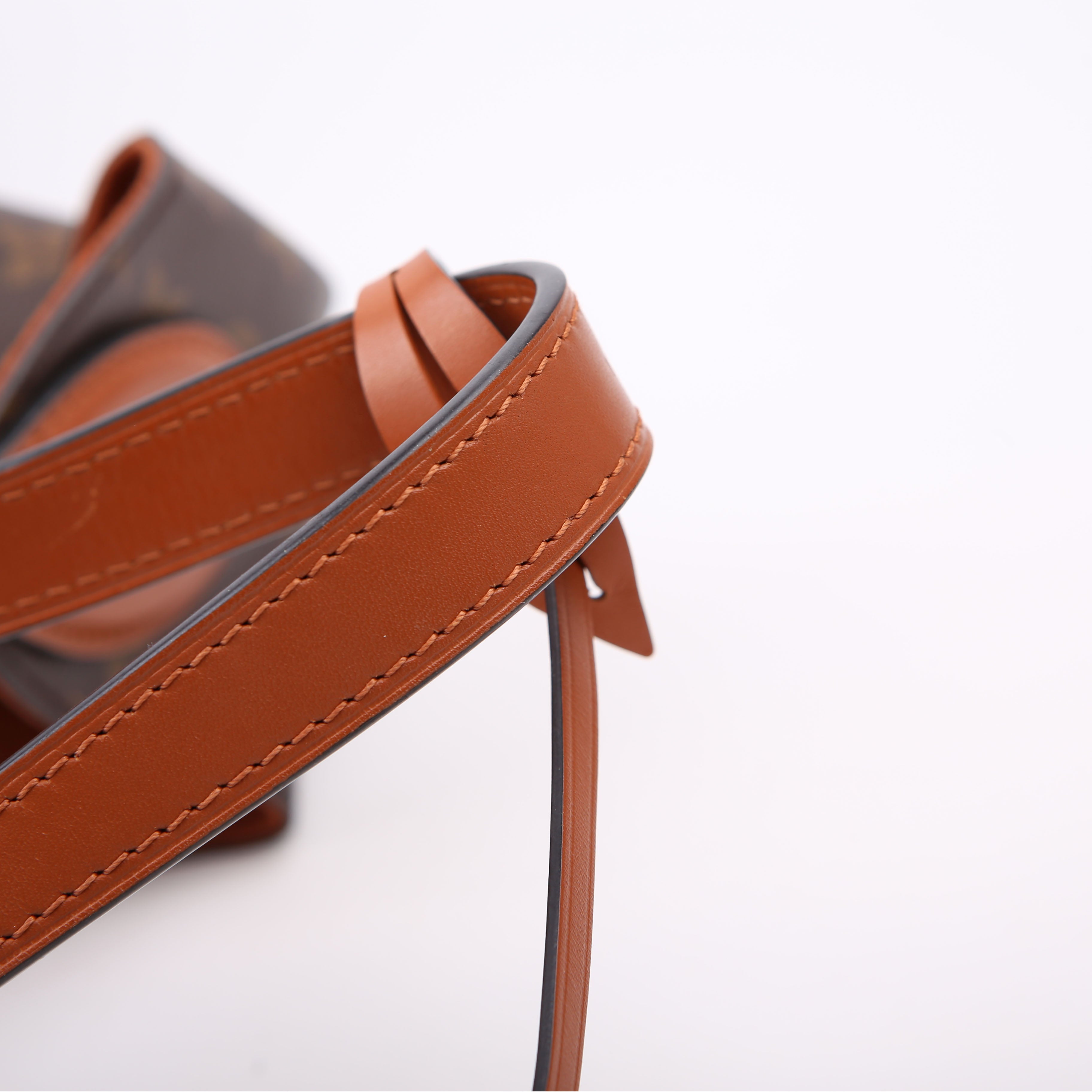 Flower Hobo Monogram Brown