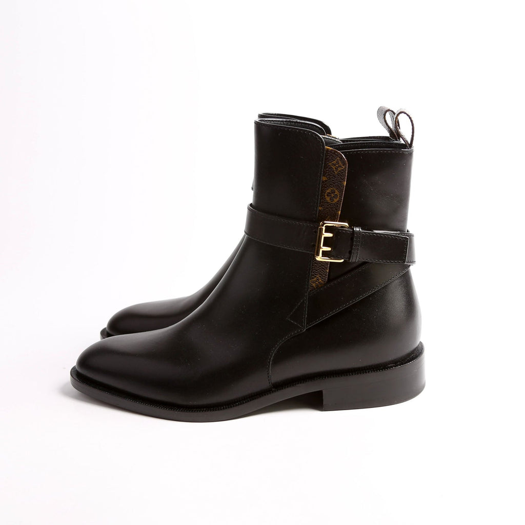 Westside Ankle Booties size 37 Black/Brown
