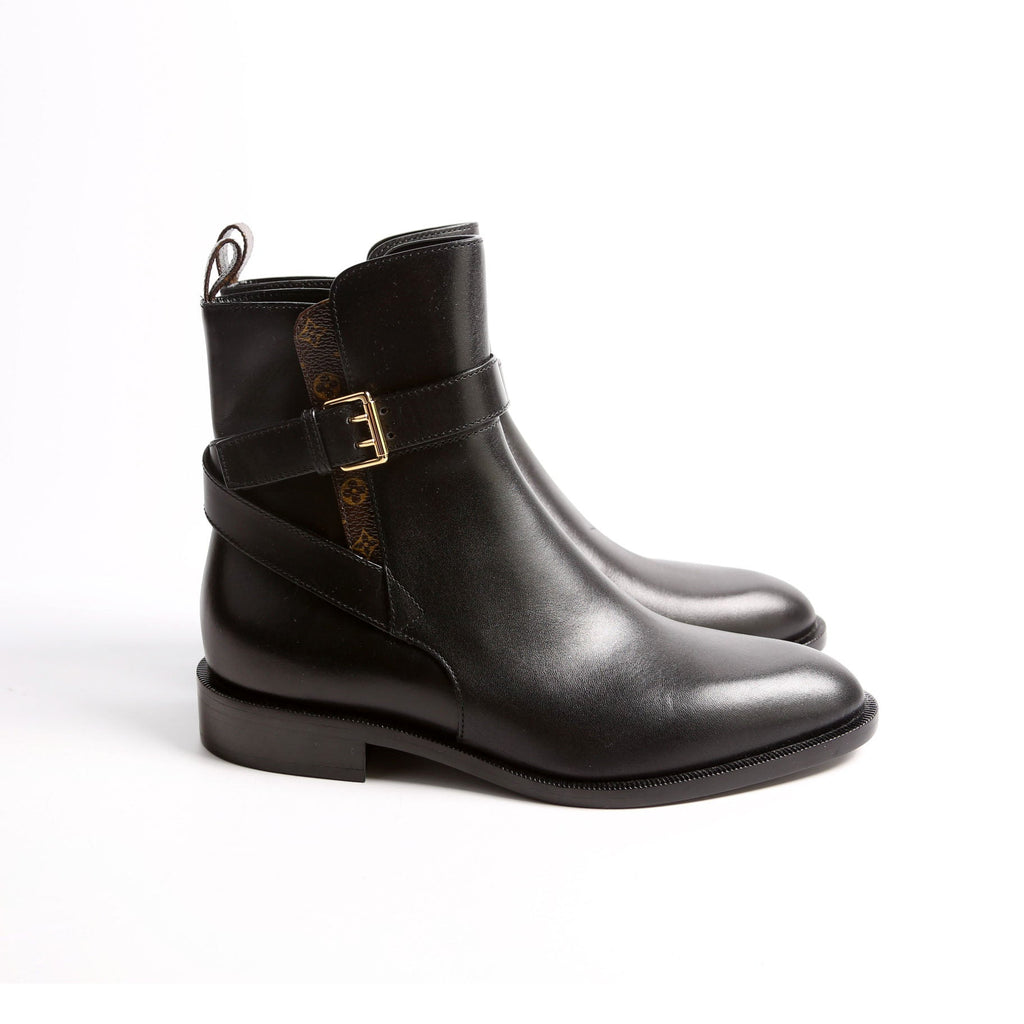 Westside Ankle Booties size 37 Black/Brown