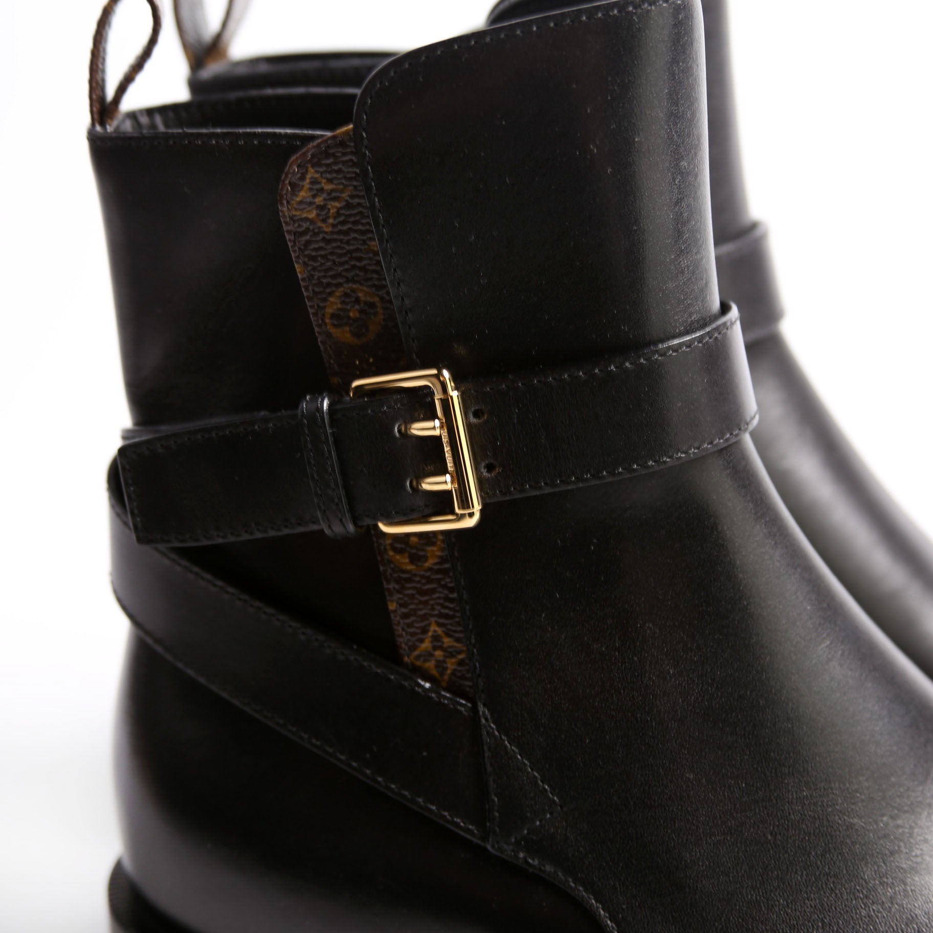 Westside Ankle Booties size 37 Black/Brown