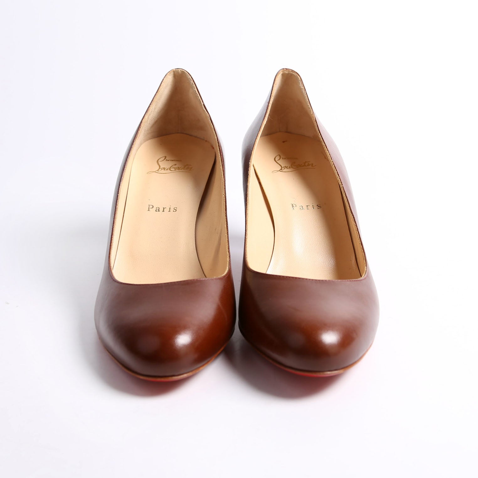 Lady Gena 85mm Block Heel Size 41 Brown