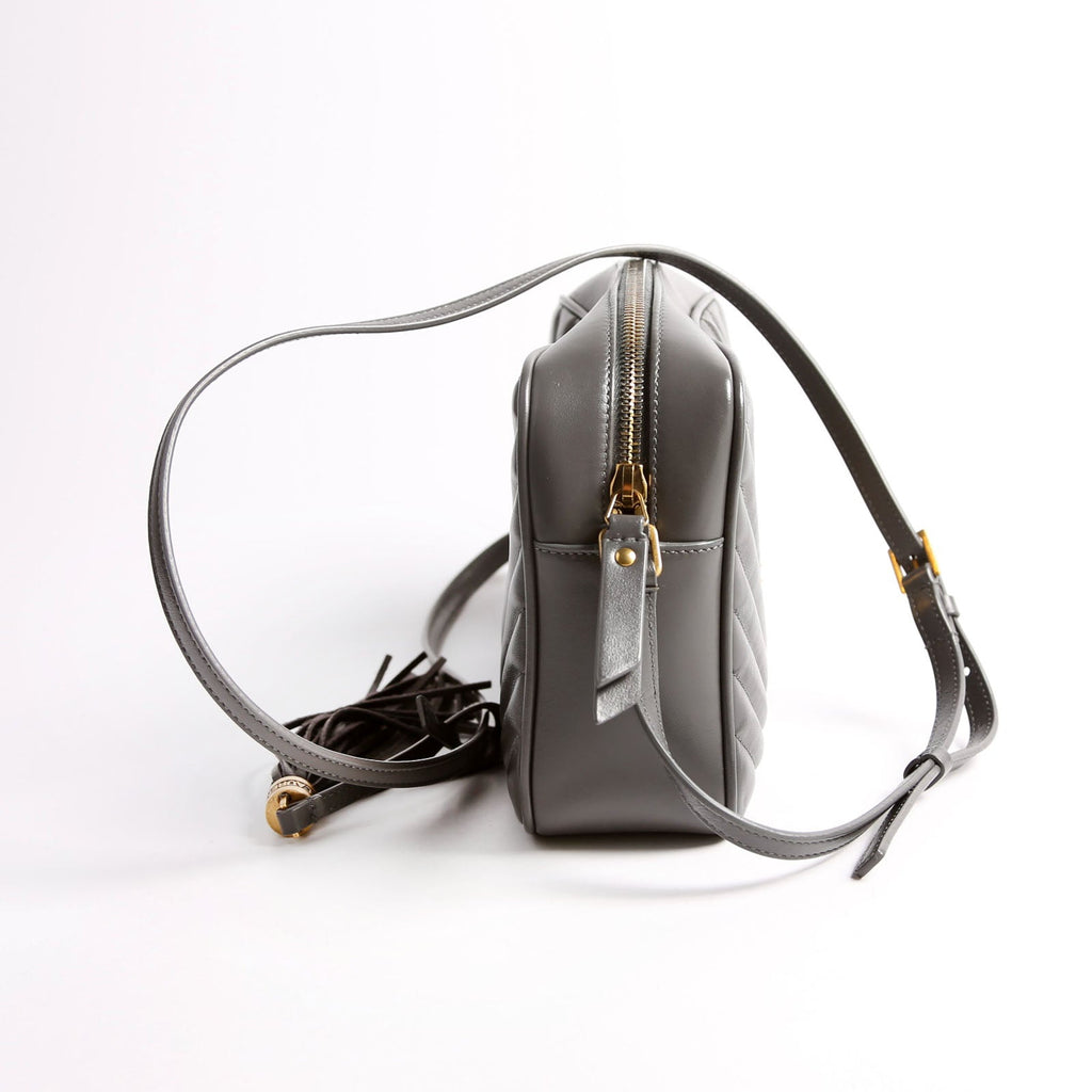 Lou Camera Bag Quilted 612544 Grey