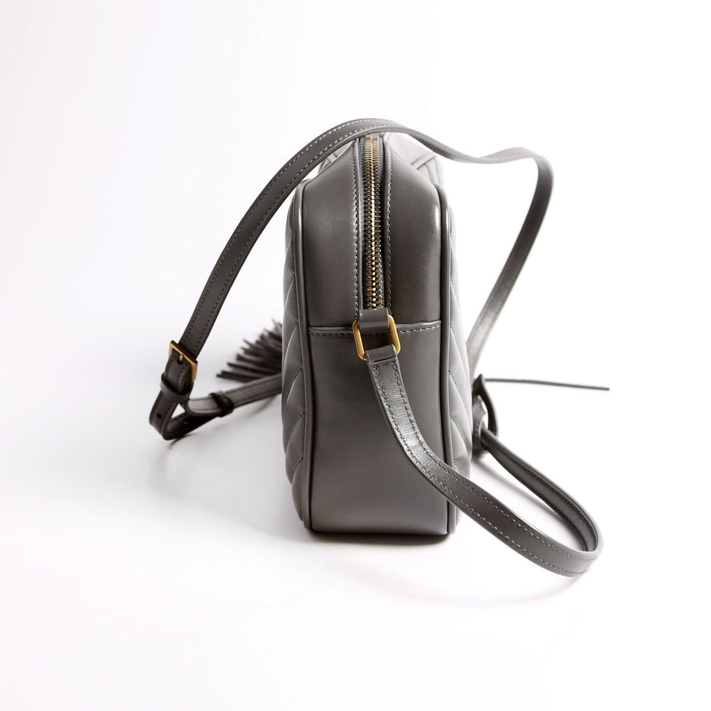 Lou Camera Bag Quilted 612544 Grey