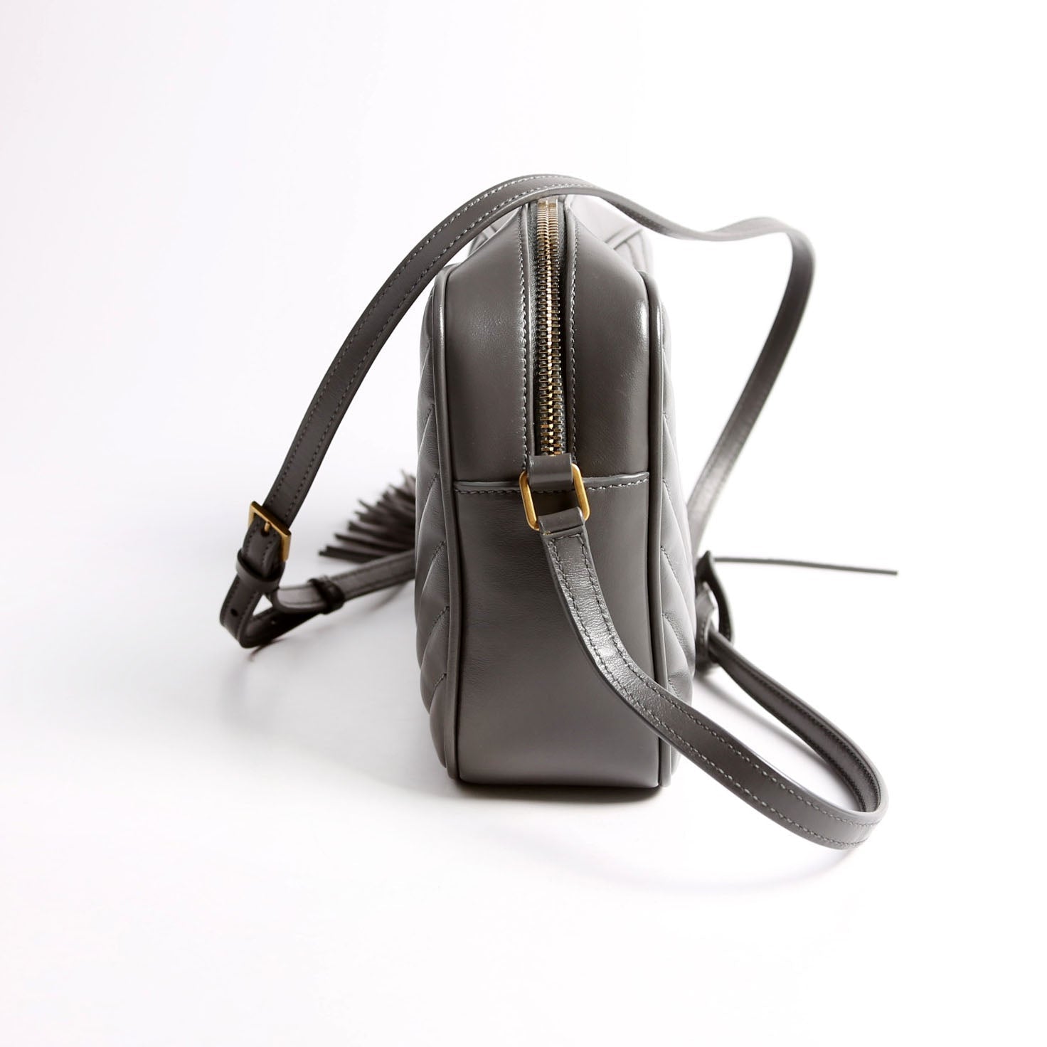 Lou Camera Bag Quilted 612544 Grey