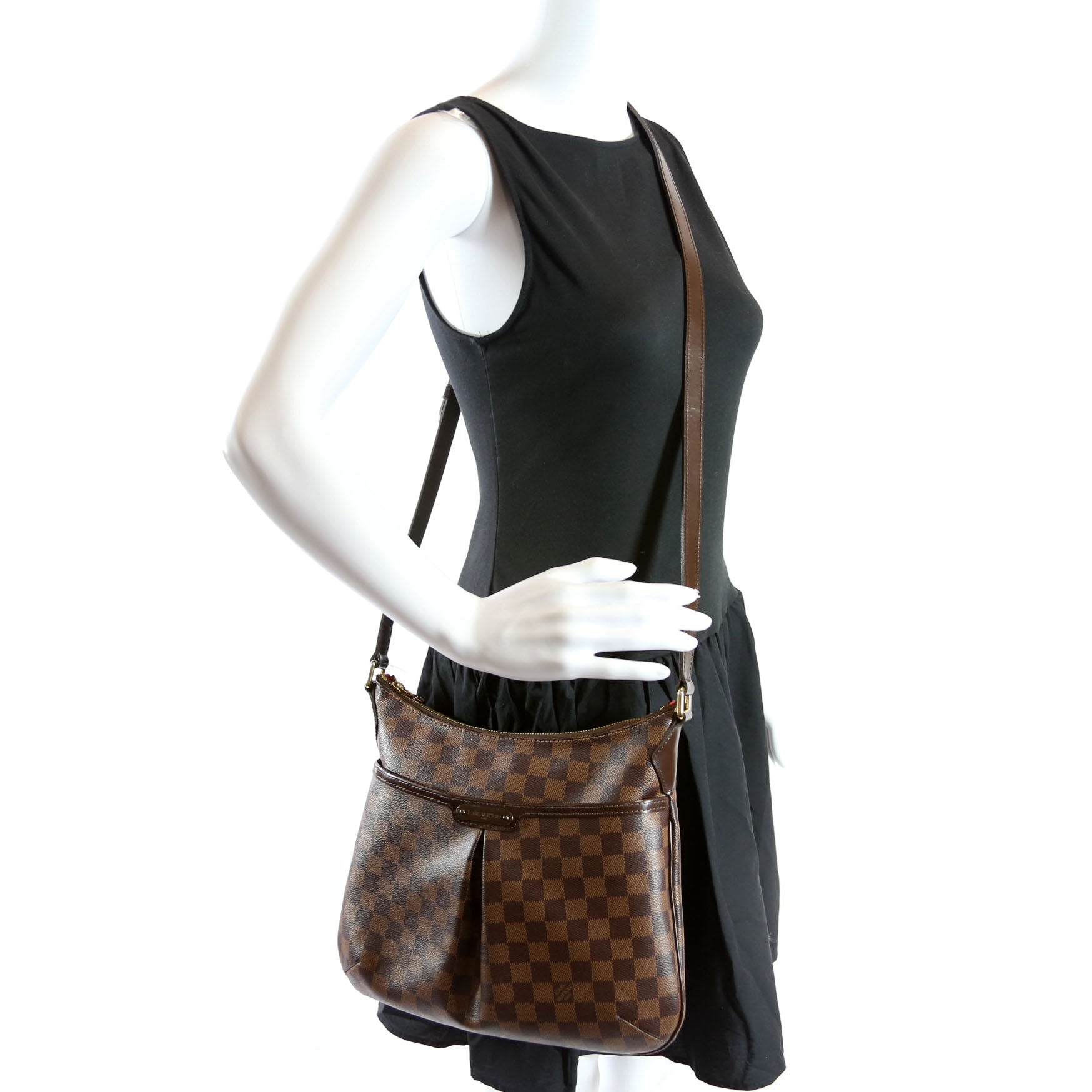 Bloomsbury PM Damier Ebene Brown/Red