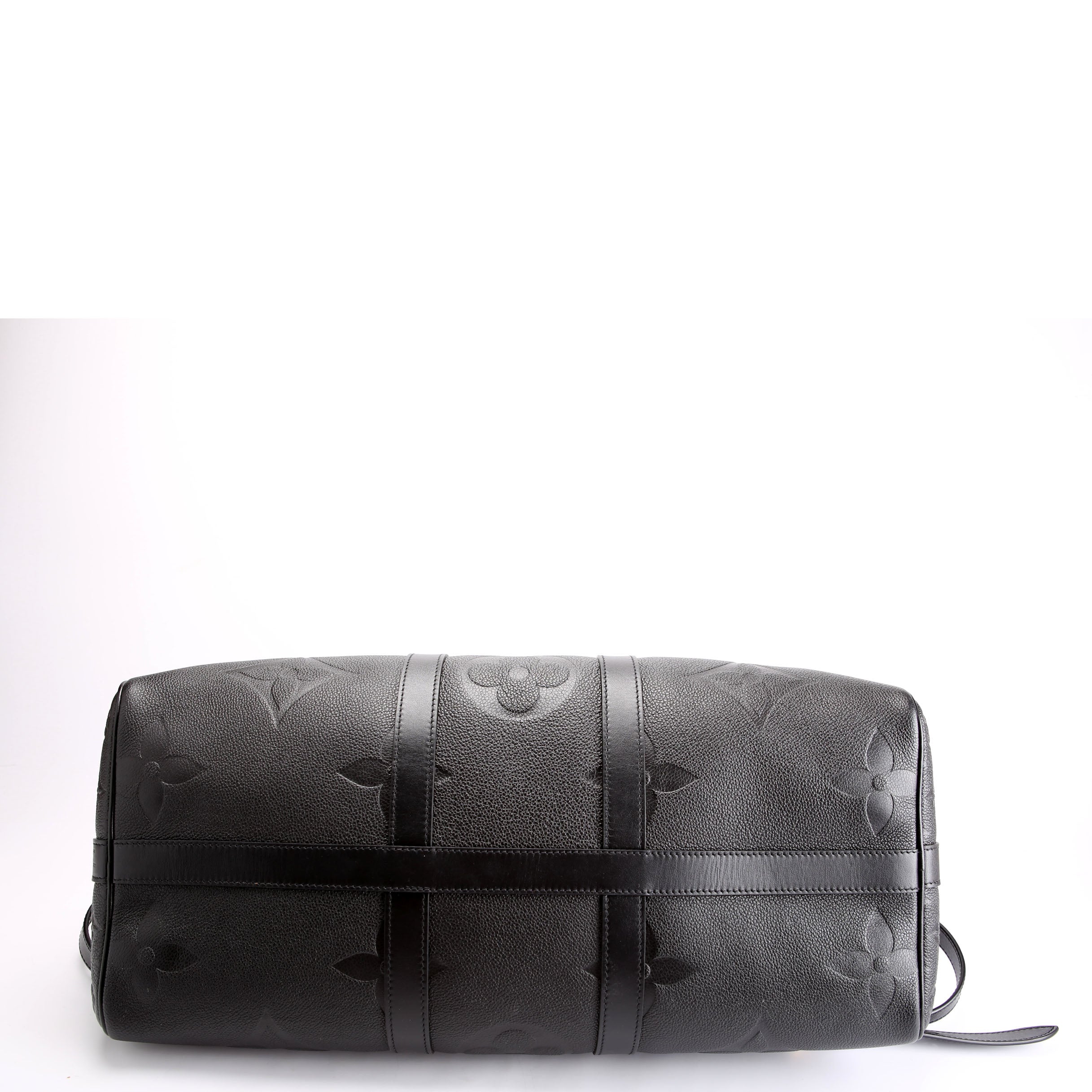 Keepall 45 Bandouliere Giant Empreinte Black