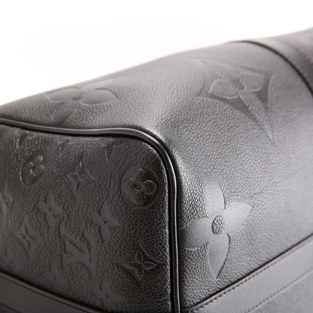 Keepall 45 Bandouliere Giant Empreinte Black