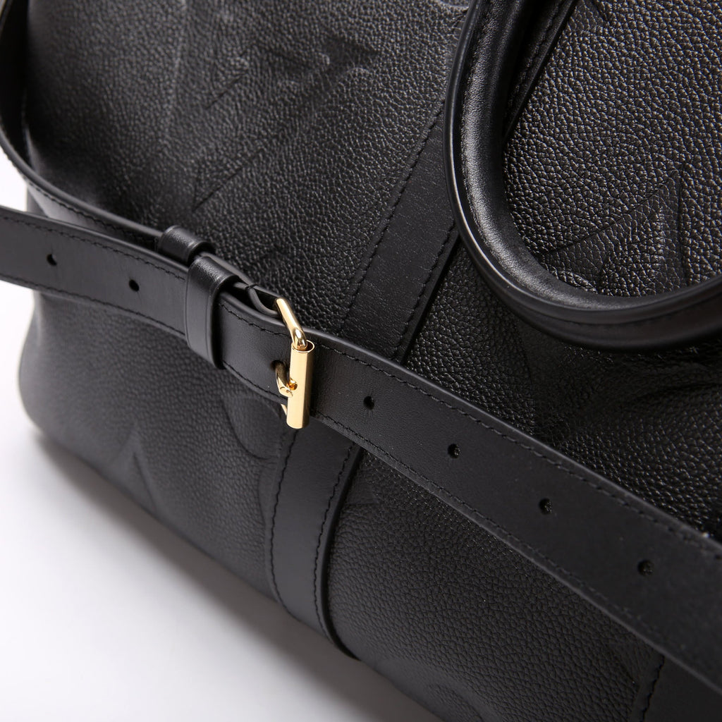 Keepall 45 Bandouliere Giant Empreinte Black