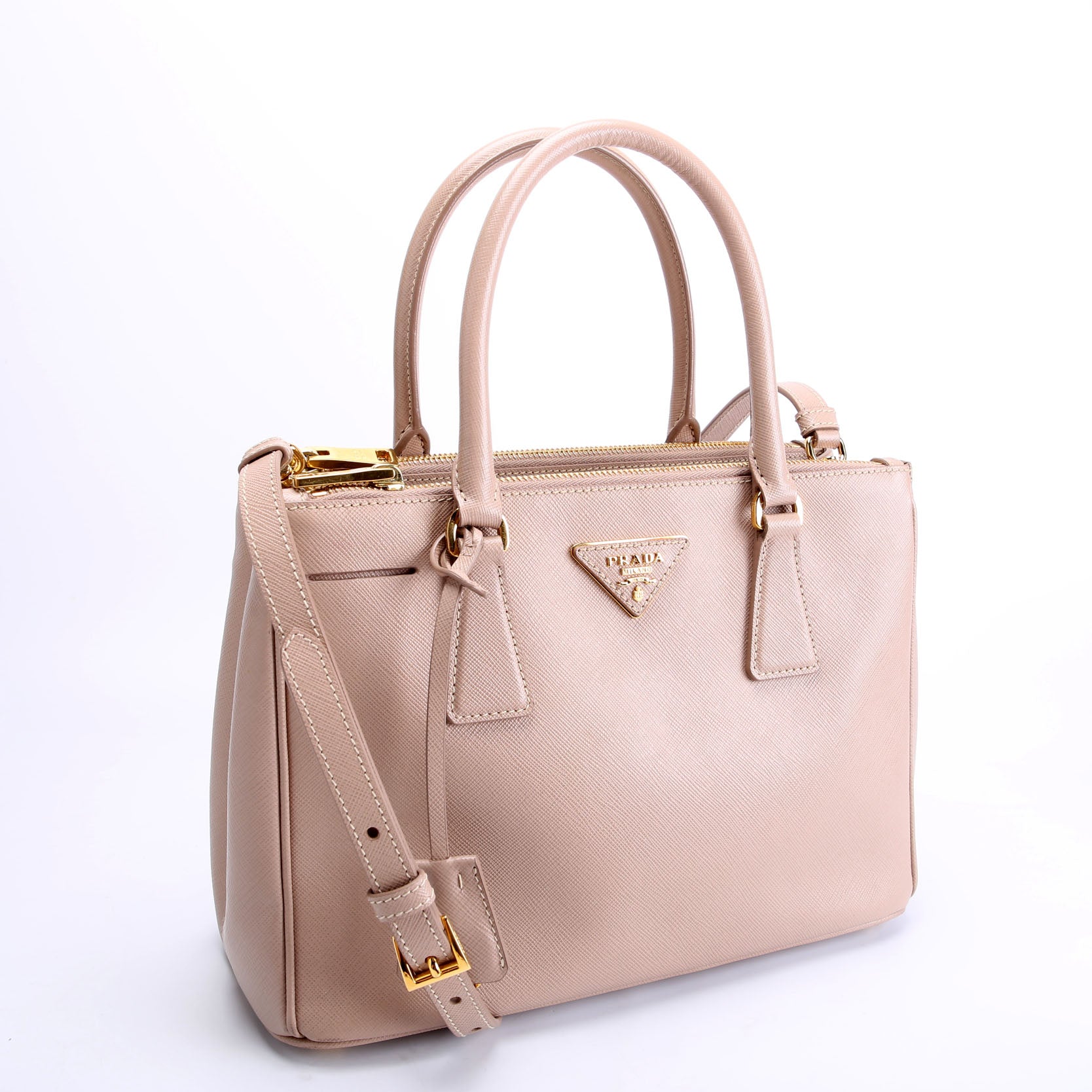 Saffiano Galleria Small Nude