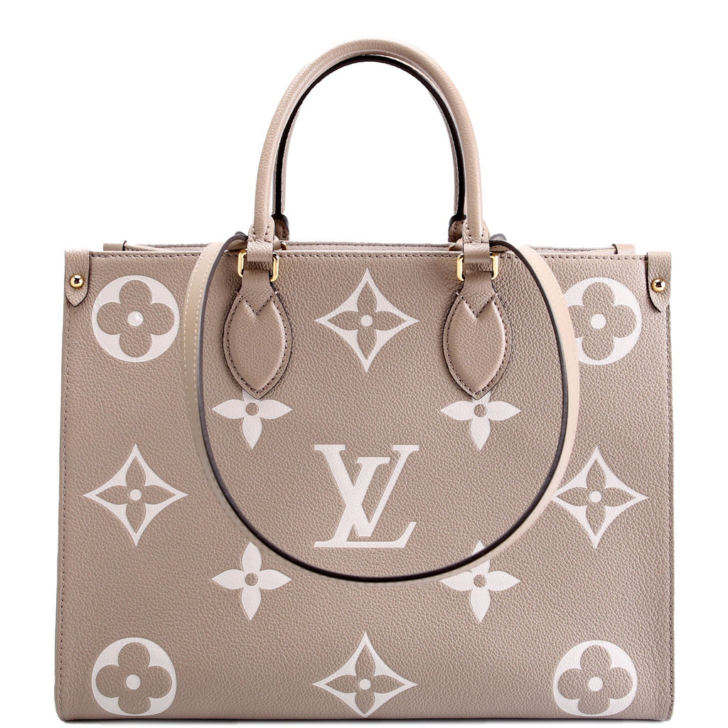 ONTHEGO MM Bicolor Empreinte Taupe