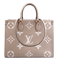 ONTHEGO MM Bicolor Empreinte Taupe