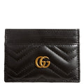 443127 GG Marmont Card Holder Black