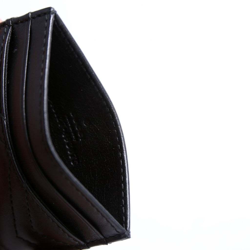 443127 GG Marmont Card Holder Black