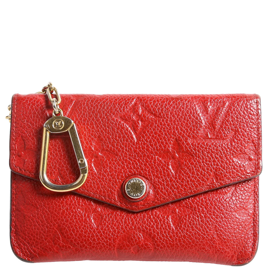 Key Pouch Empreinte Red