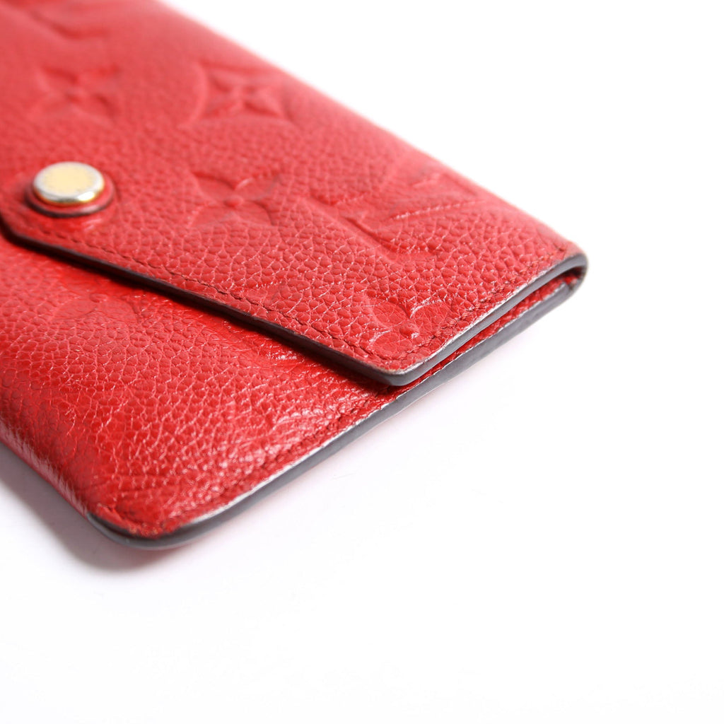 Key Pouch Empreinte Red
