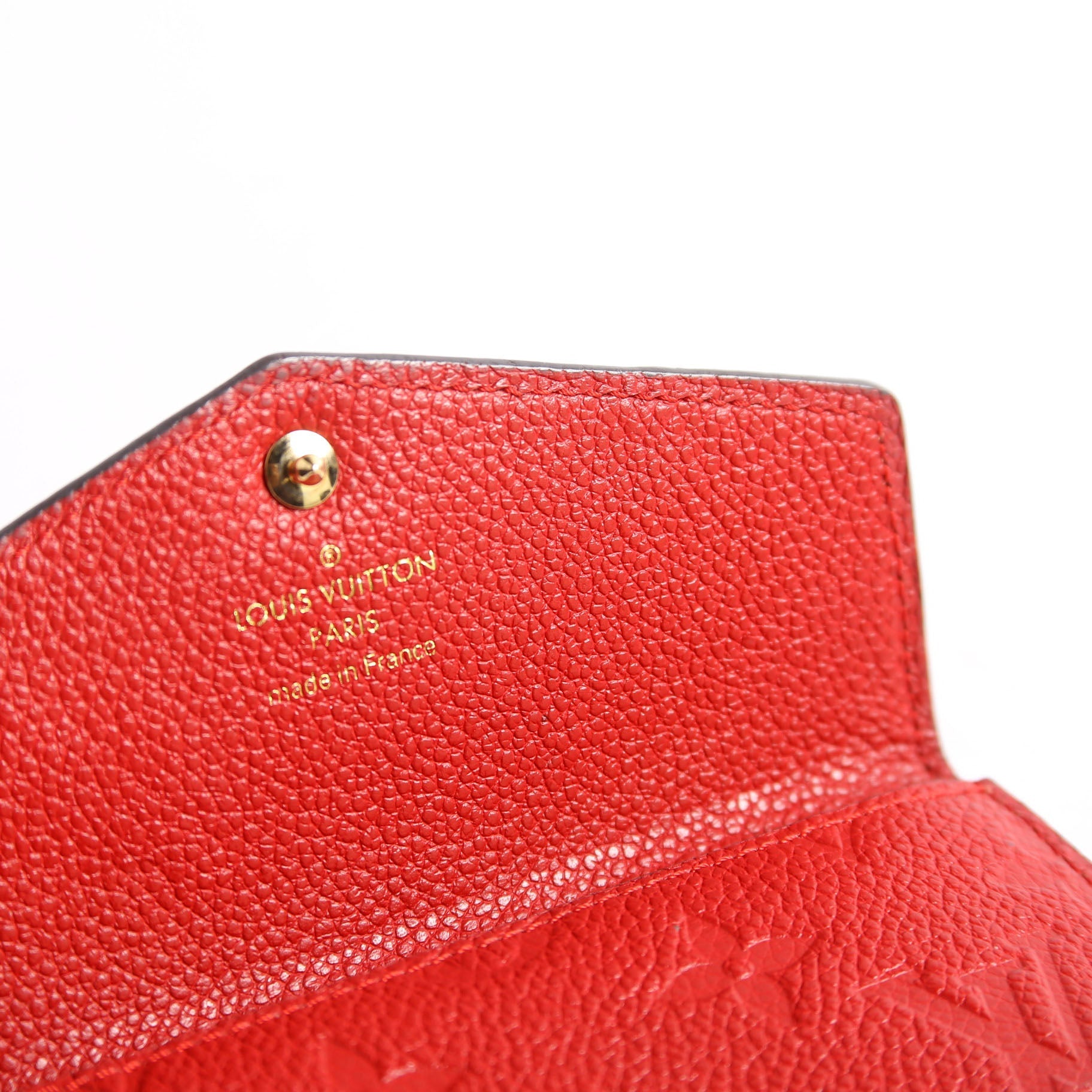 Key Pouch Empreinte Red