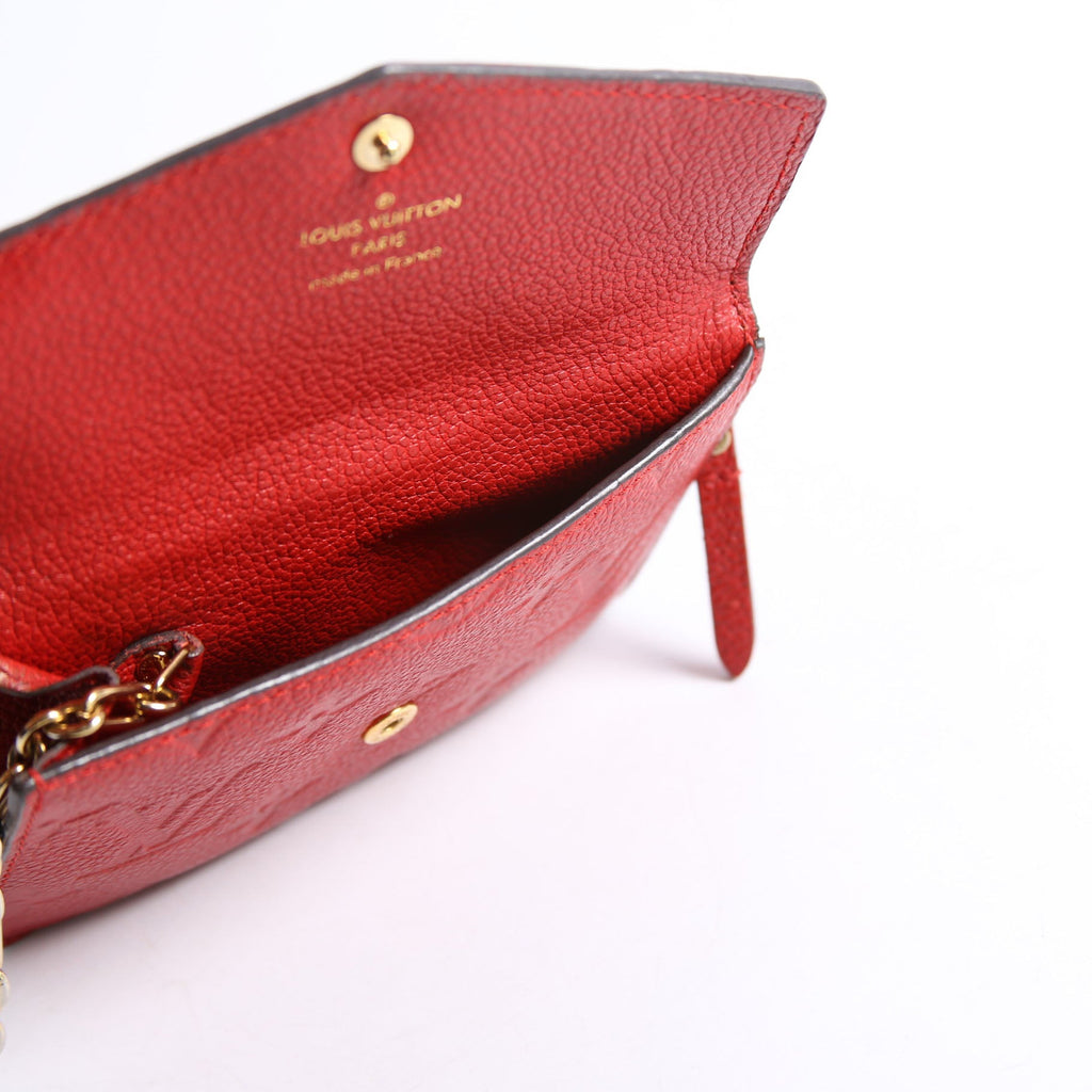 Key Pouch Empreinte Red