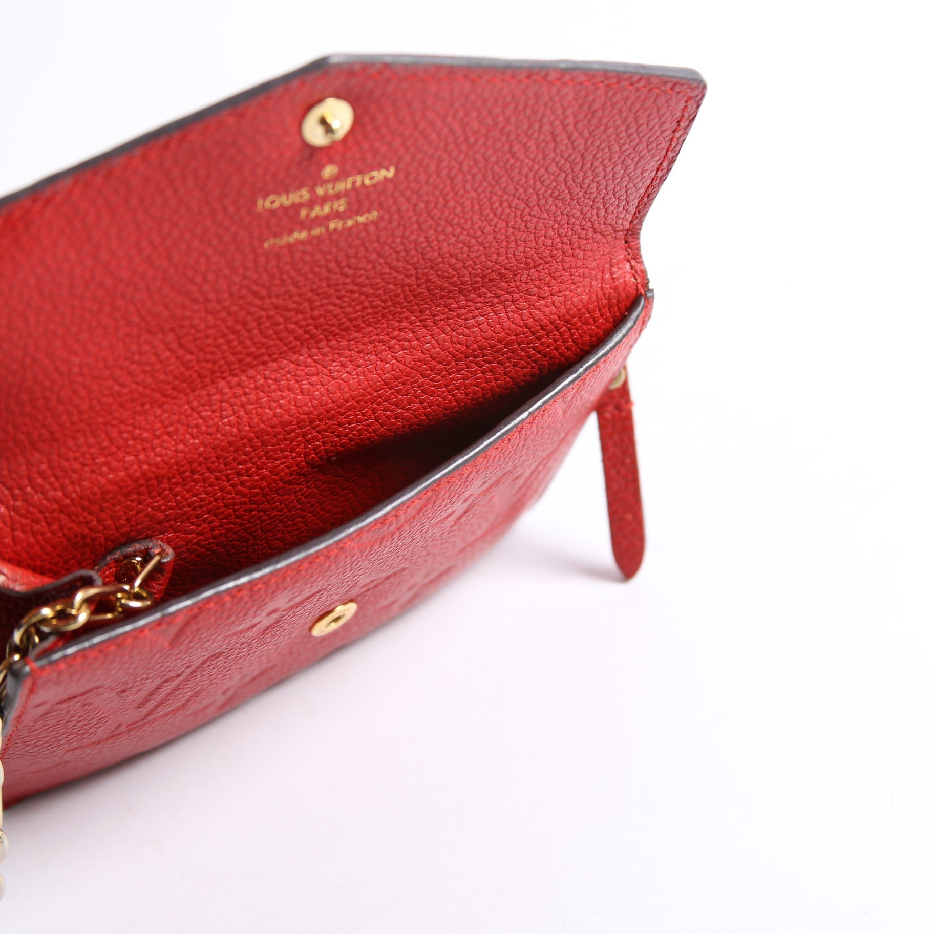 Key Pouch Empreinte Red