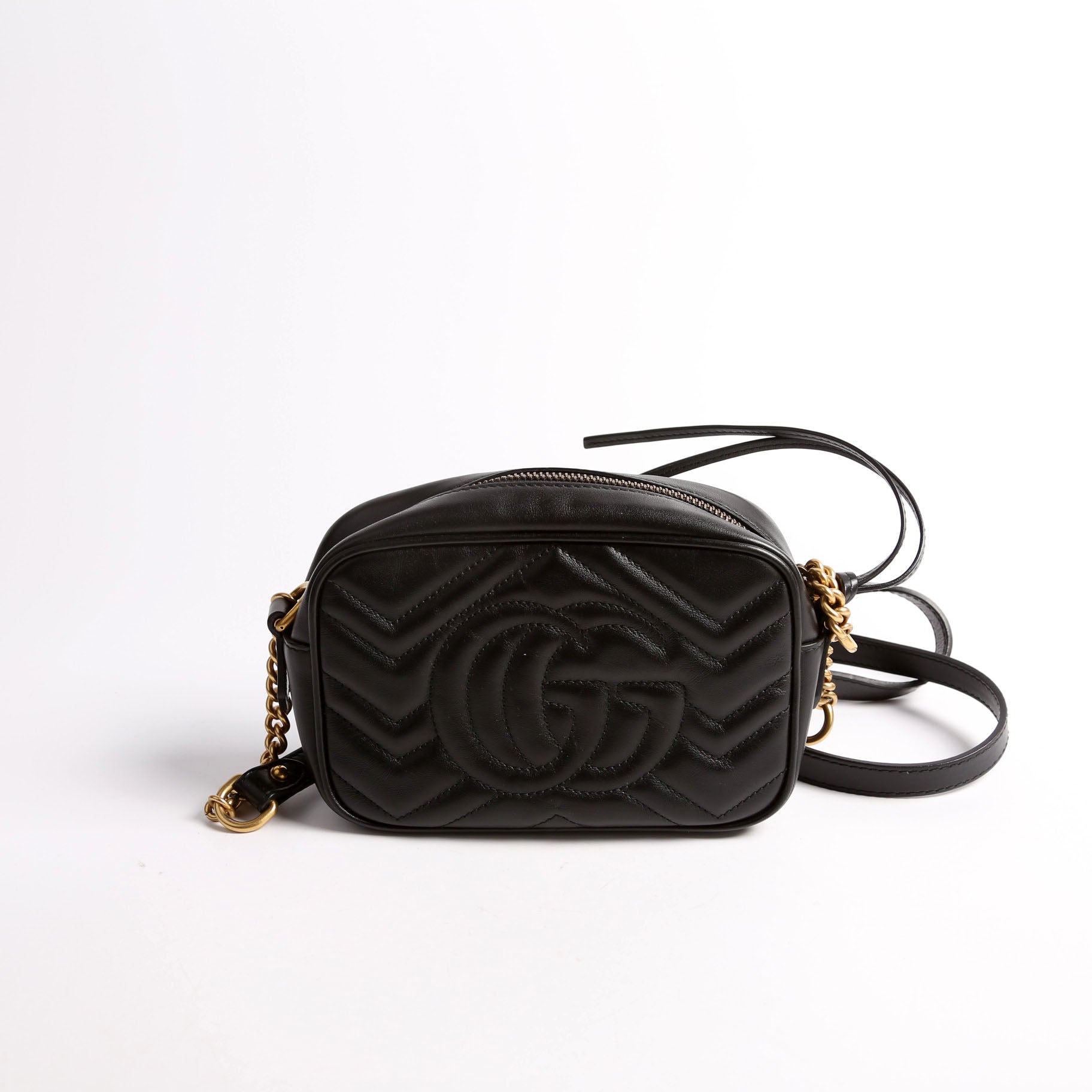 448065 Marmont Mini Camera Bag Black