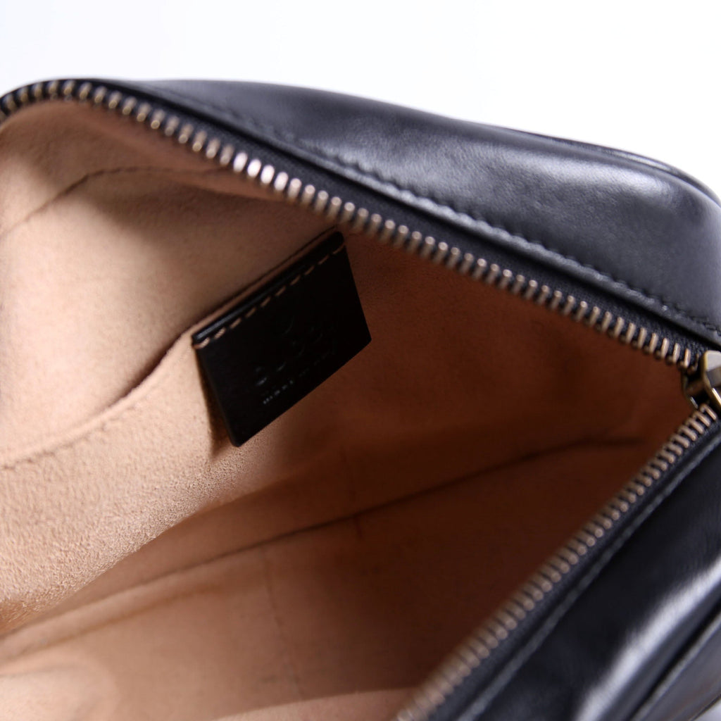 448065 Marmont Mini Camera Bag Black