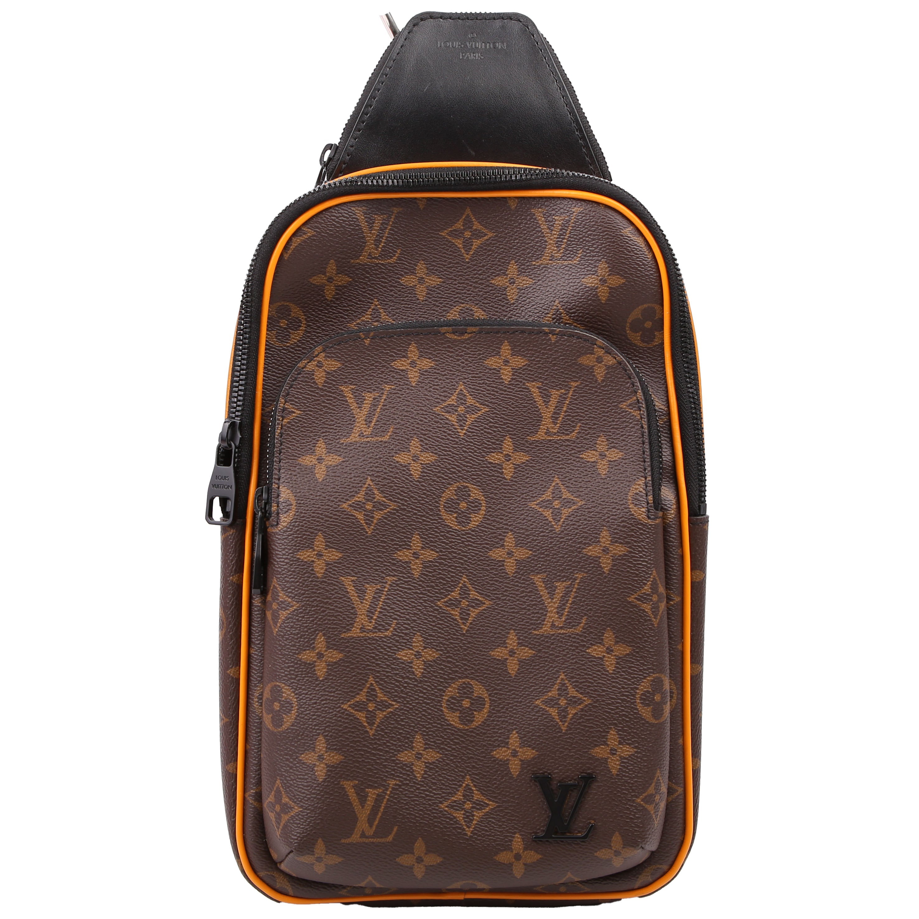 Avenue Sling Bag NM Monogram Black/Orange