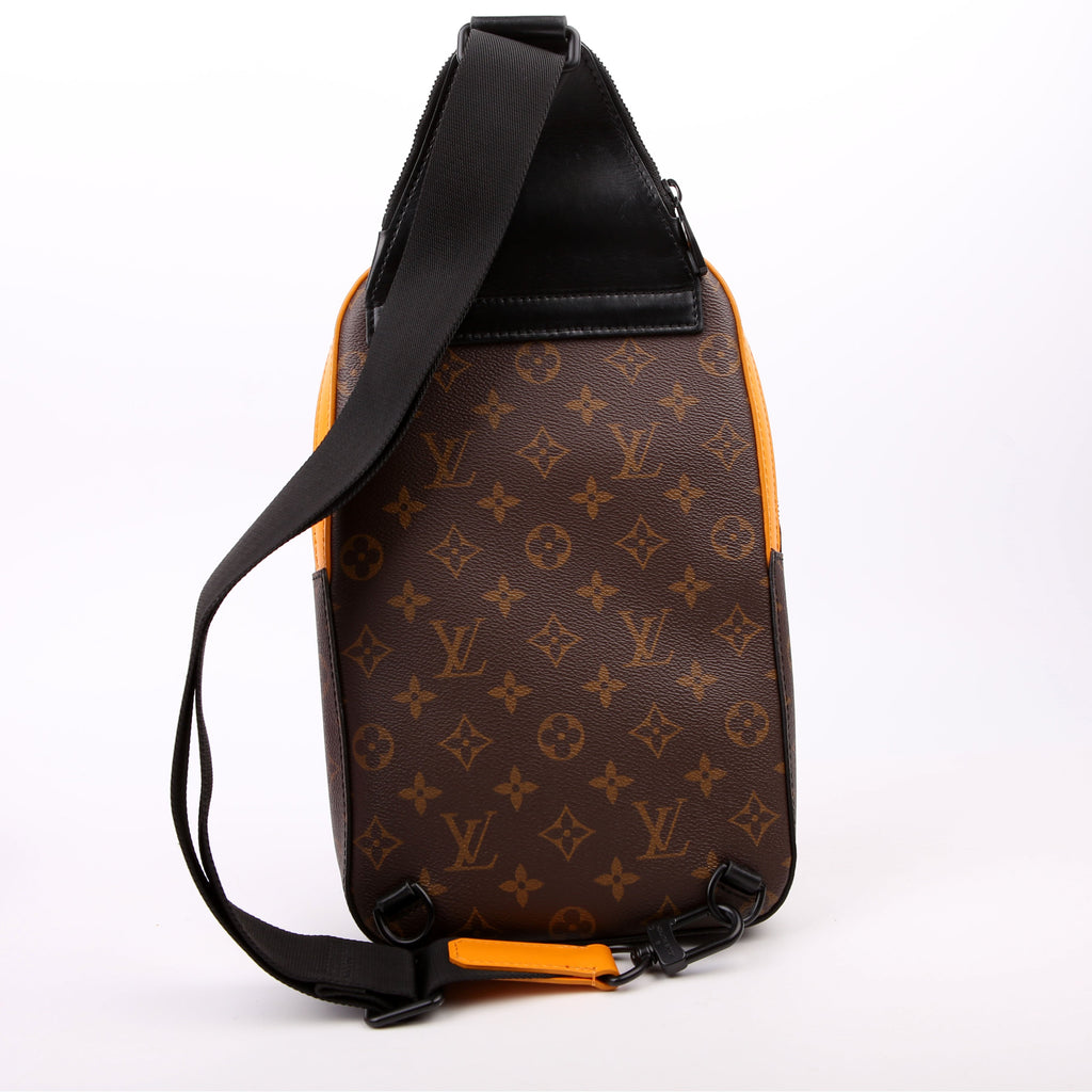 Avenue Sling Bag NM Monogram Black/Orange