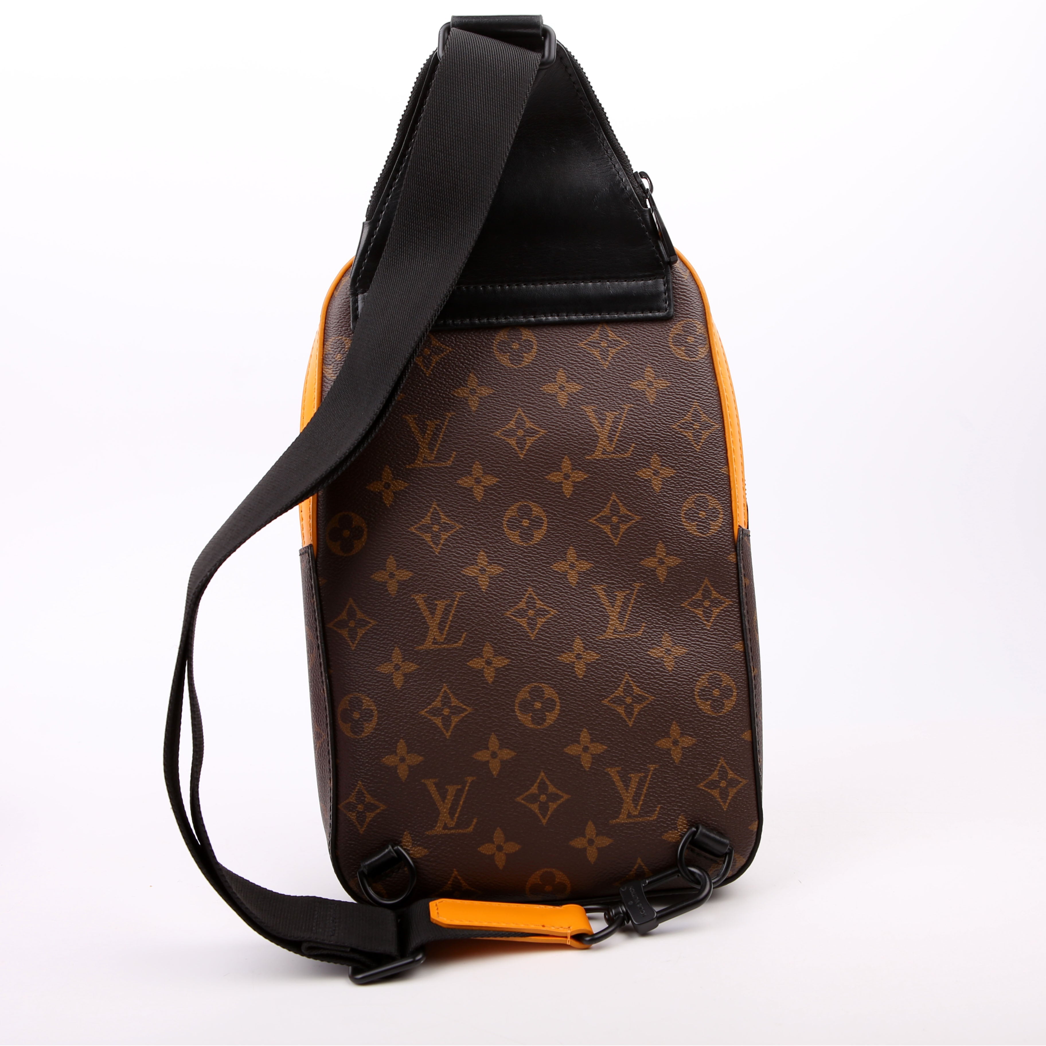 Avenue Sling Bag NM Monogram Black/Orange