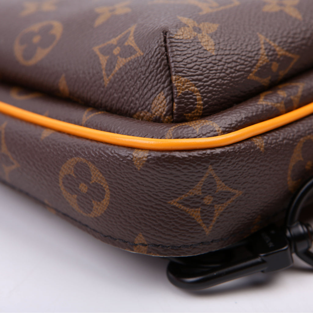 Avenue Sling Bag NM Monogram Black/Orange