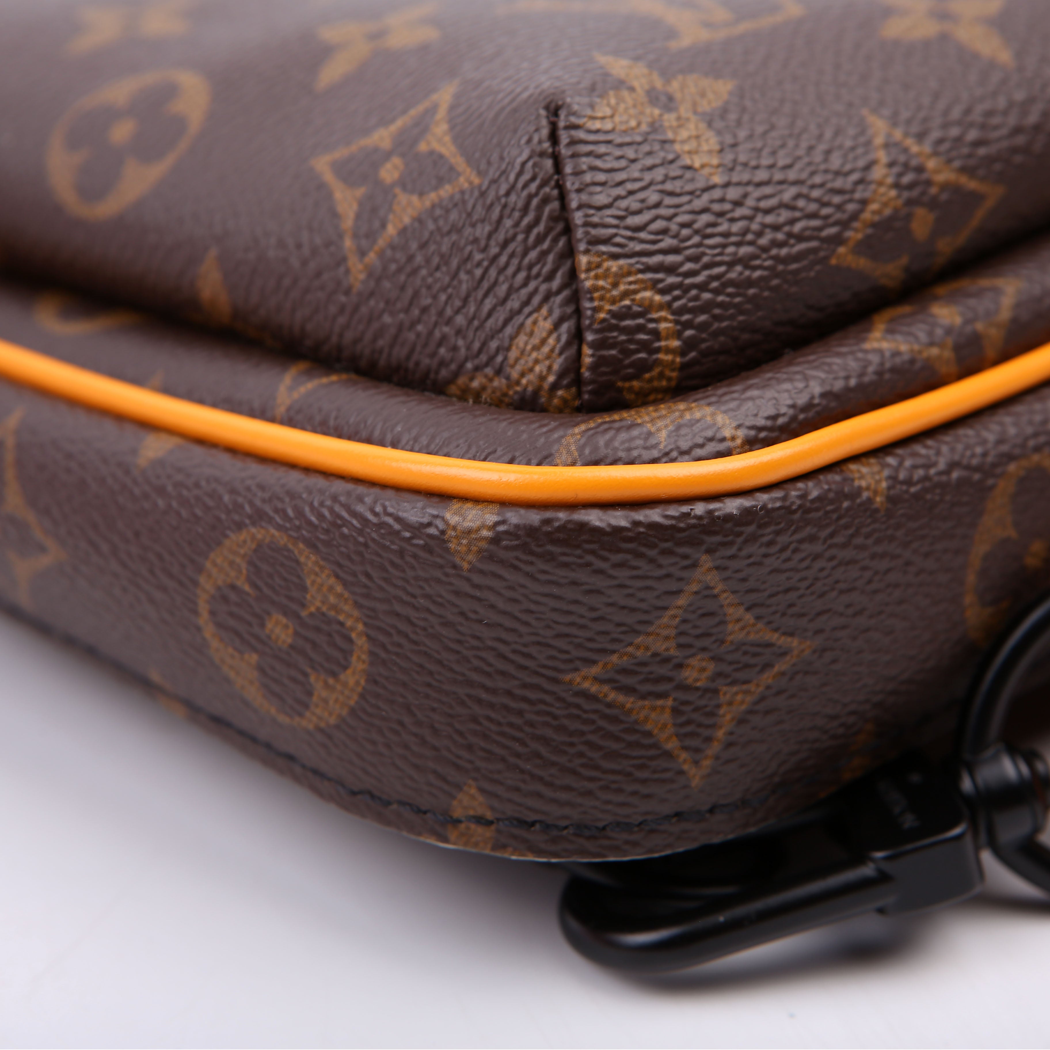 Avenue Sling Bag NM Monogram Black/Orange