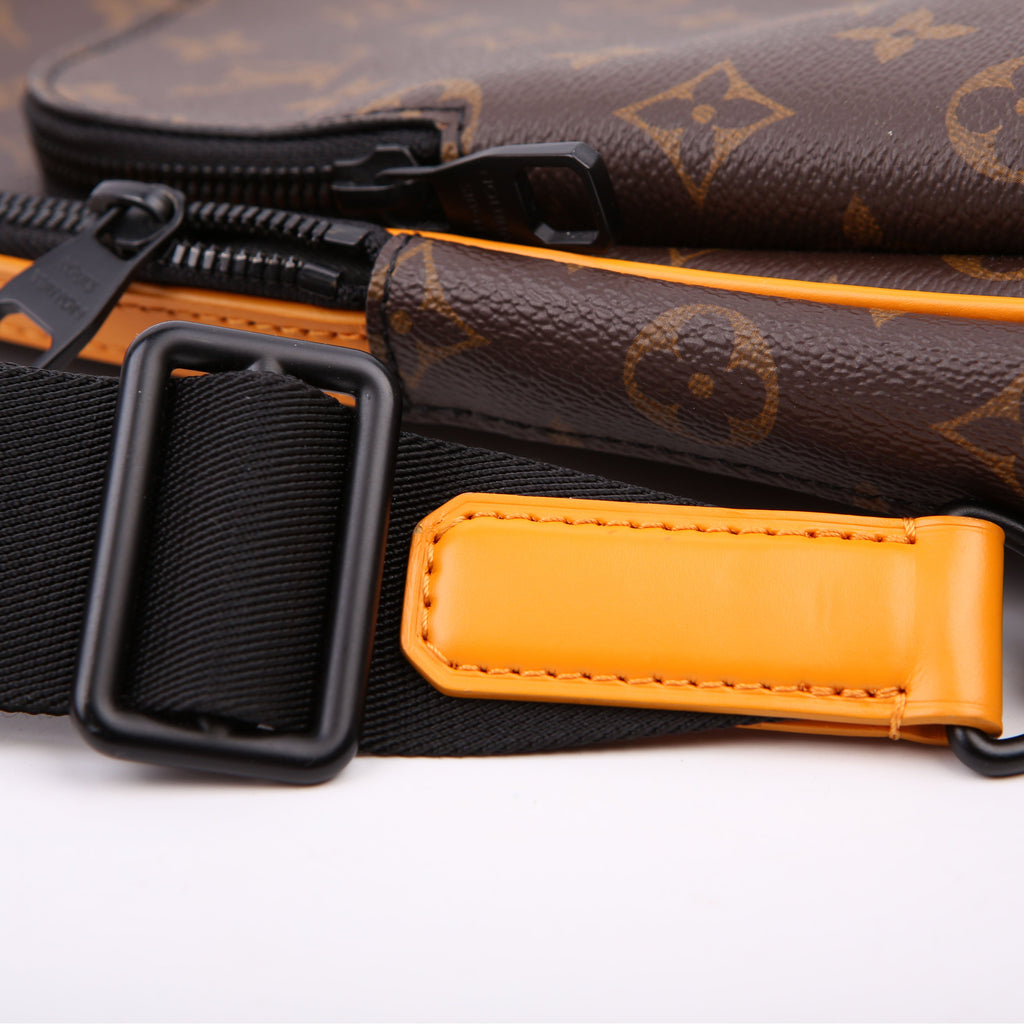 Avenue Sling Bag NM Monogram Black/Orange