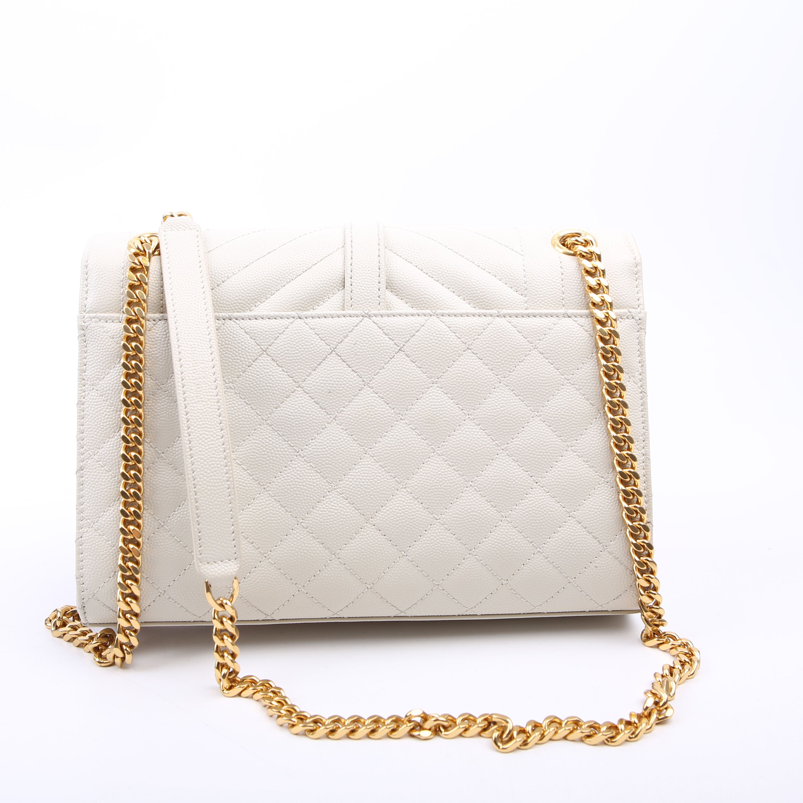 Envelope Medium Grain De Poudre Triquilt Cream