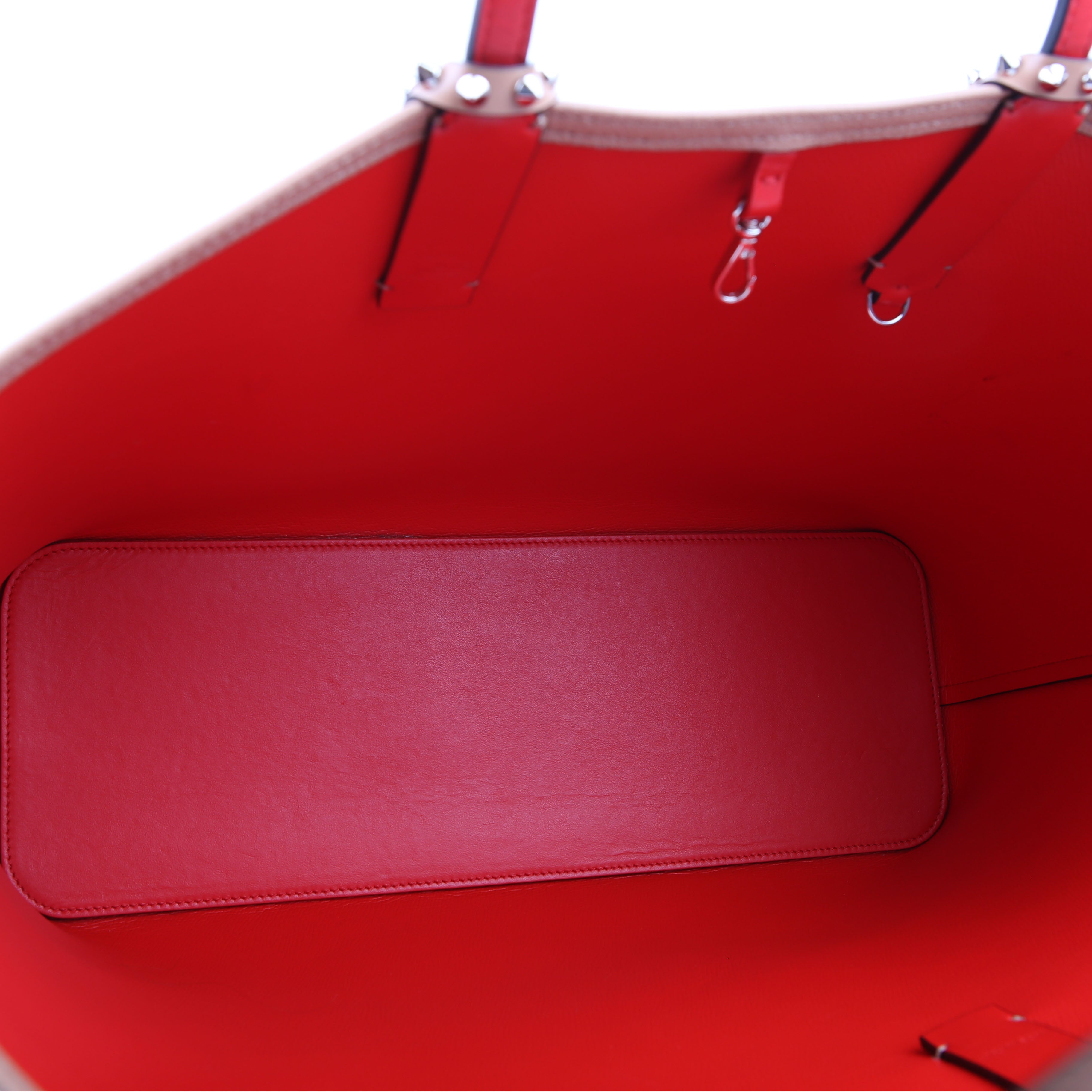 Cabata Tote With Pouch Leather Nude