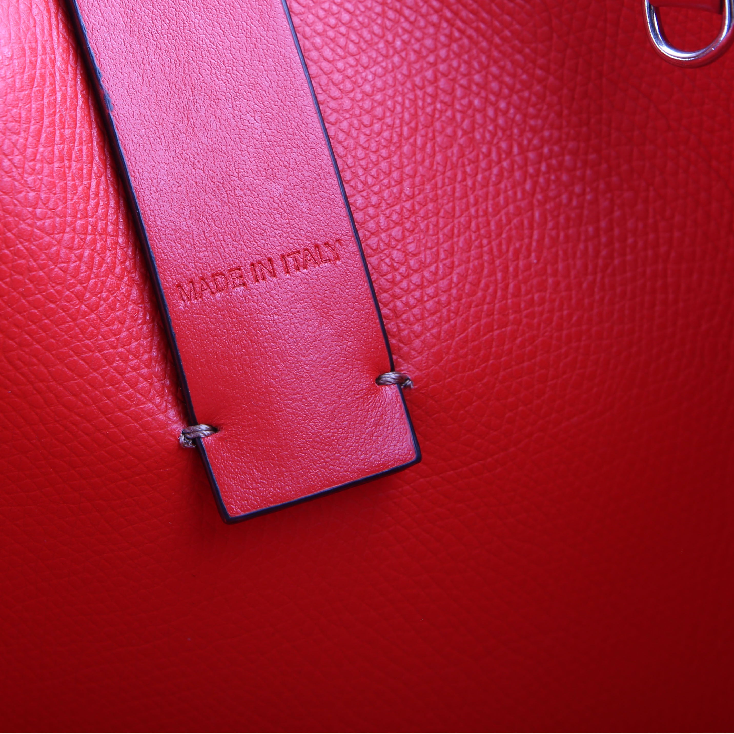 Cabata Tote With Pouch Leather Nude