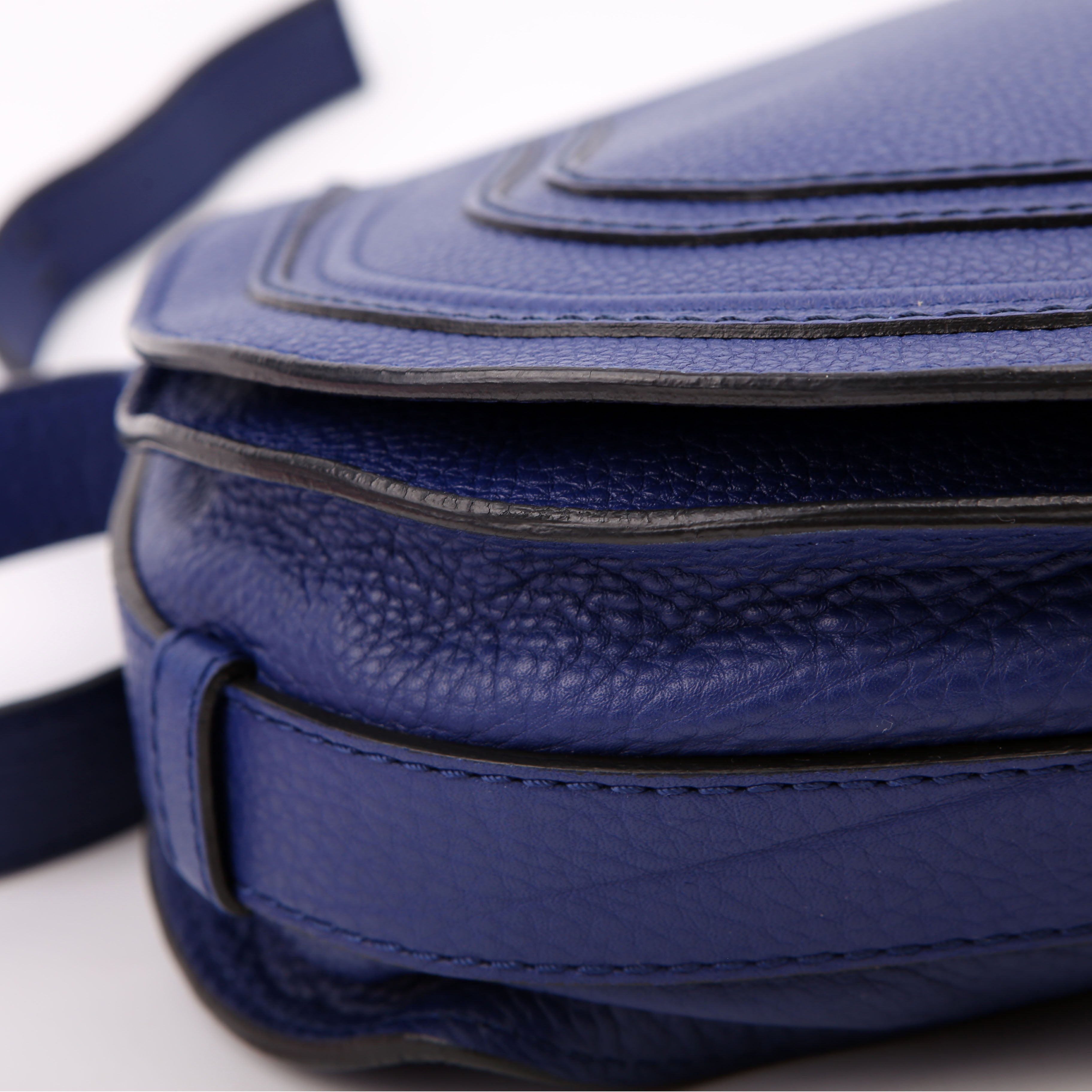 Marcie Saddle Bag Crossbody Medium Blue