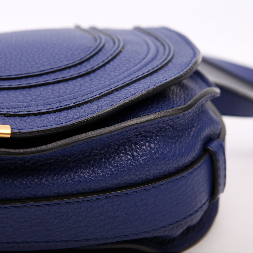 Marcie Saddle Bag Crossbody Medium Blue