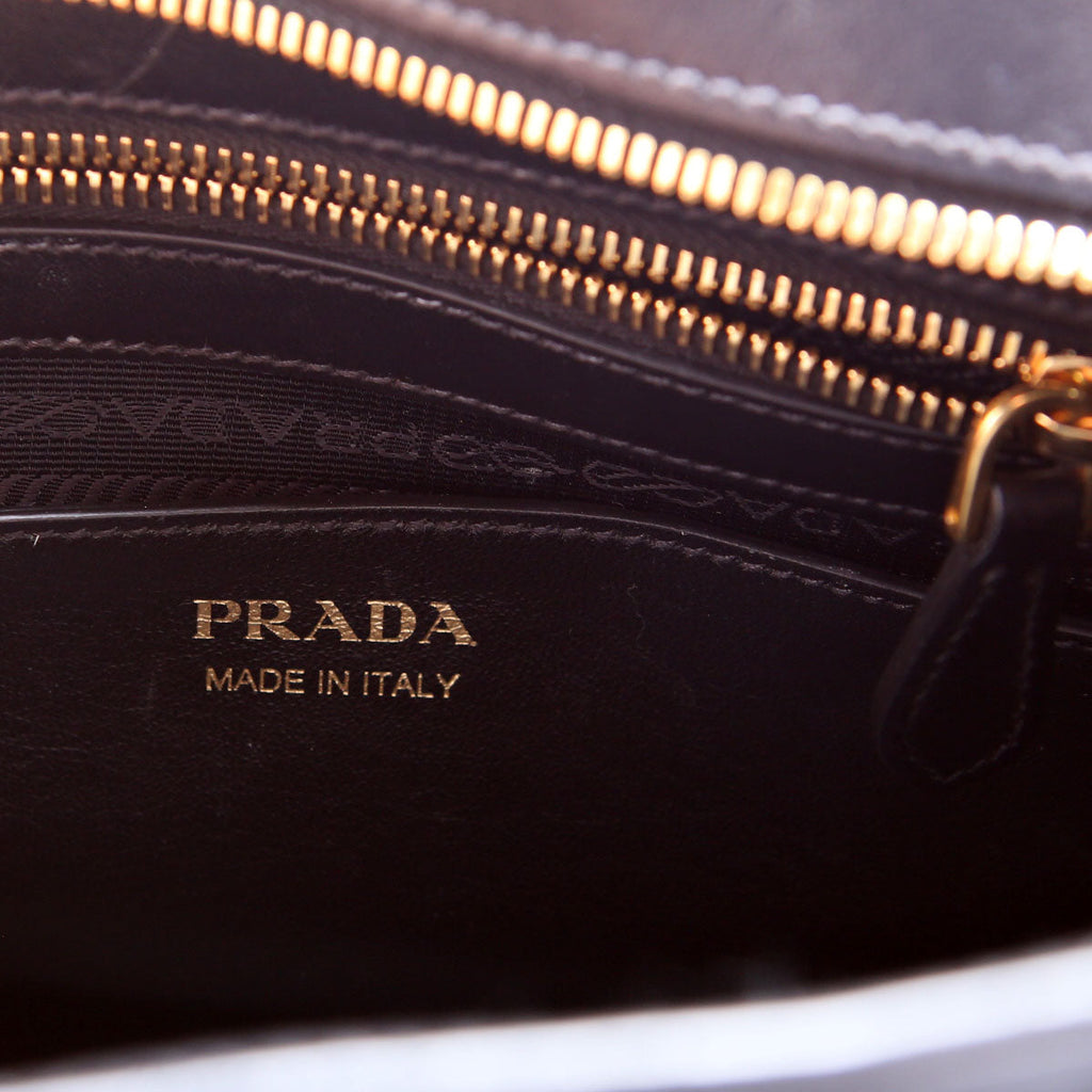 Esplanade City Calfskin Small Black/Gold