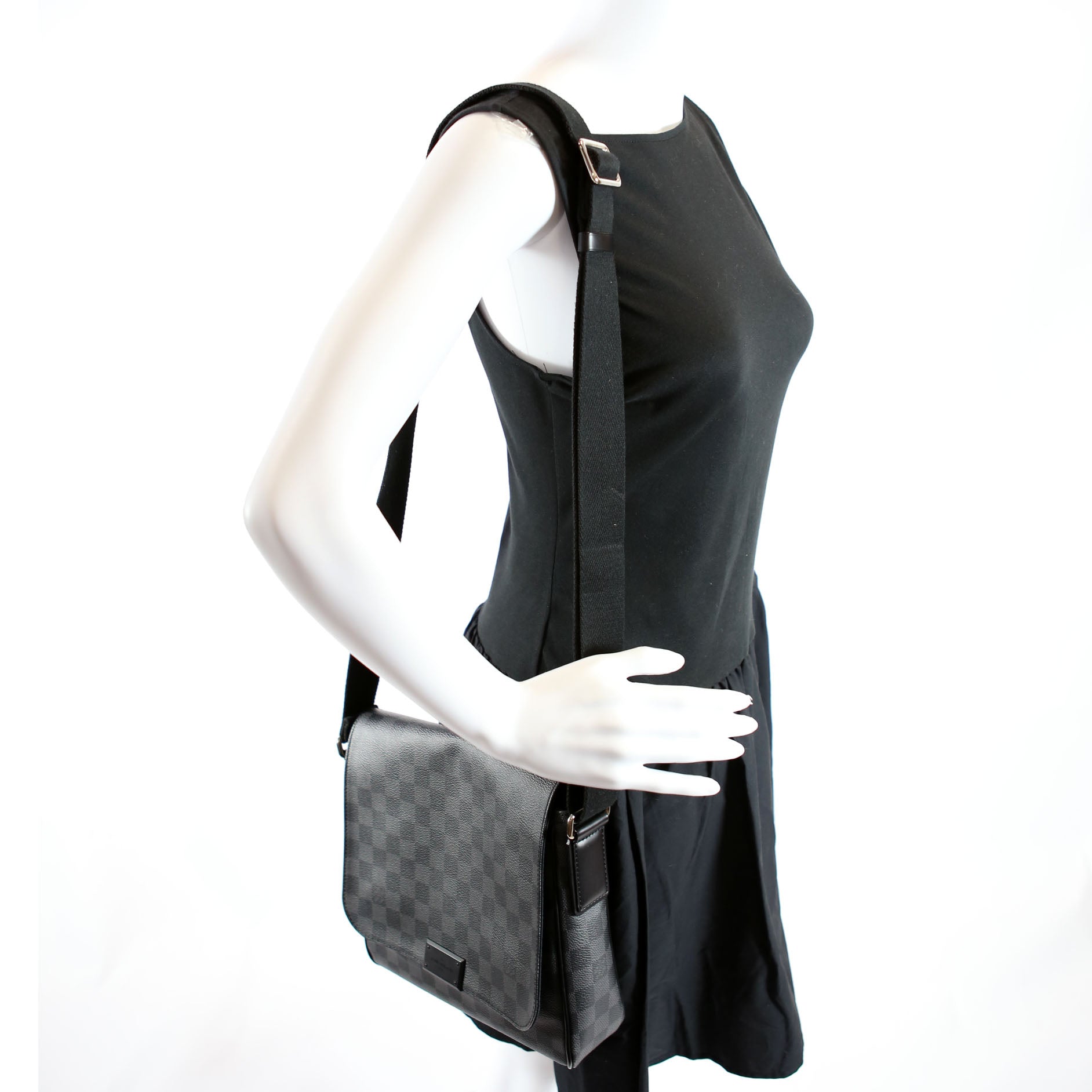 District PM Damier Graph Black/Gray