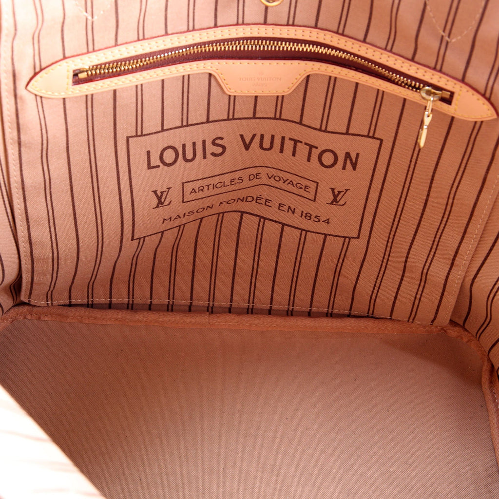 Neverfull MM With Wallet Monogram Brown/Beige