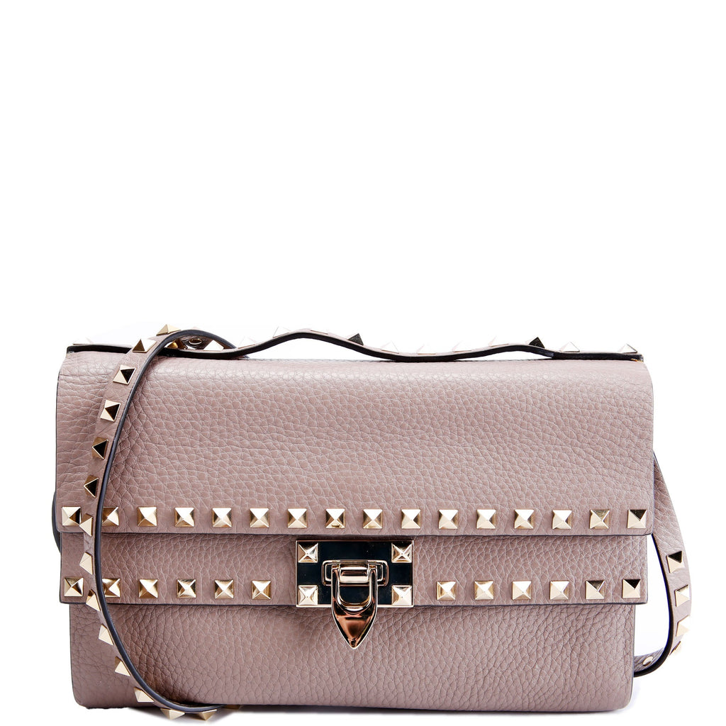 Rockstud Double Flap Crossbody