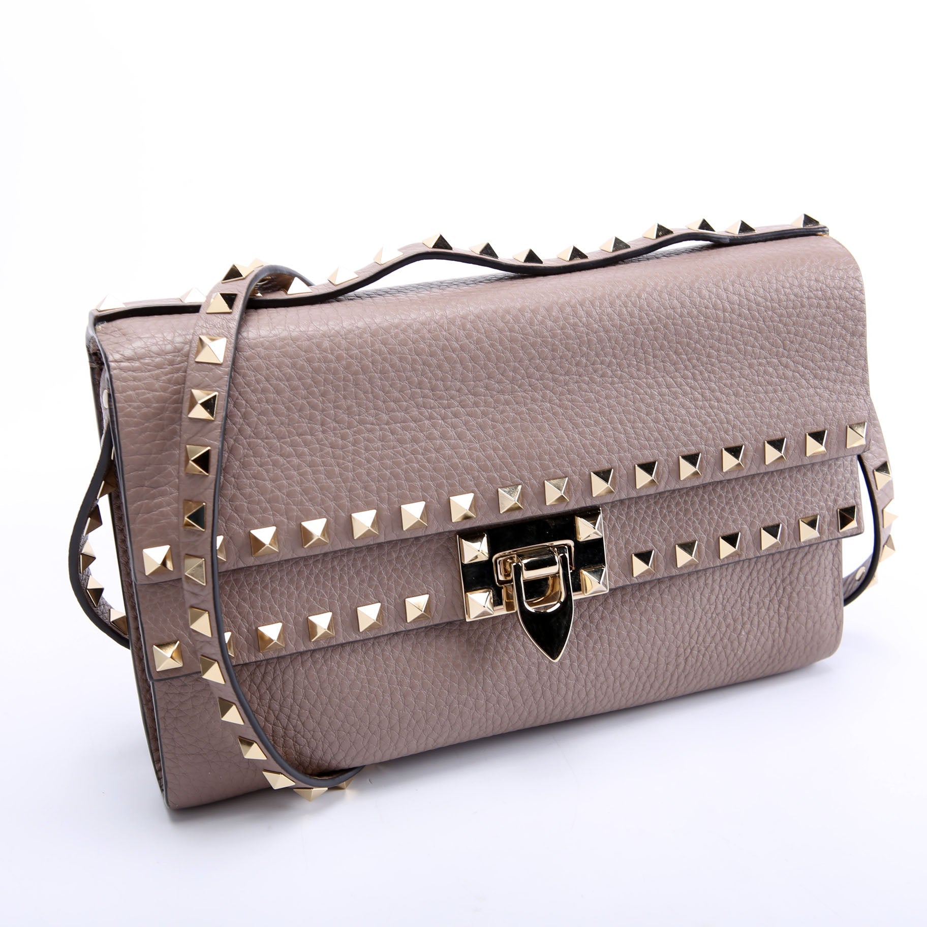 Rockstud Double Flap Crossbody