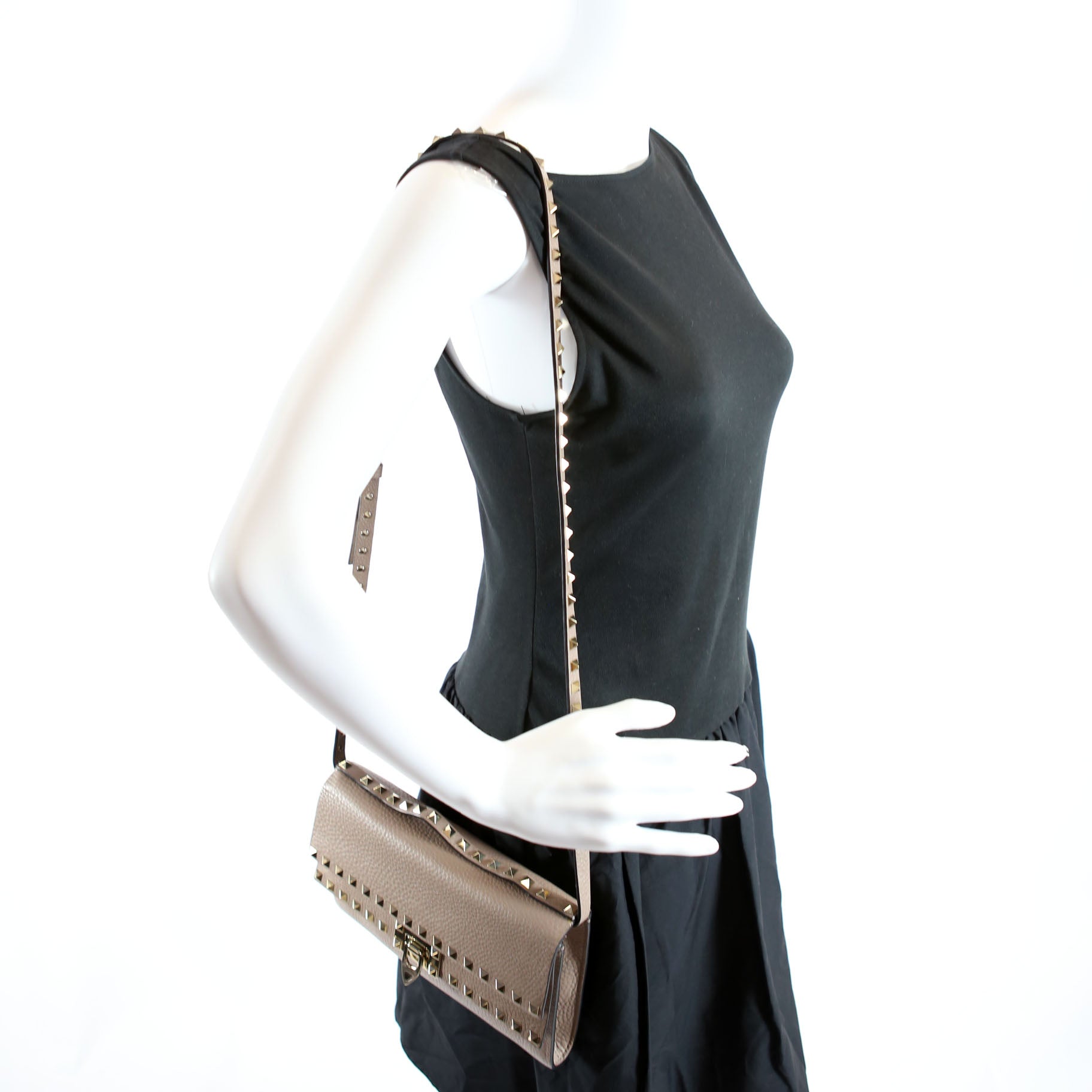 Rockstud Double Flap Crossbody
