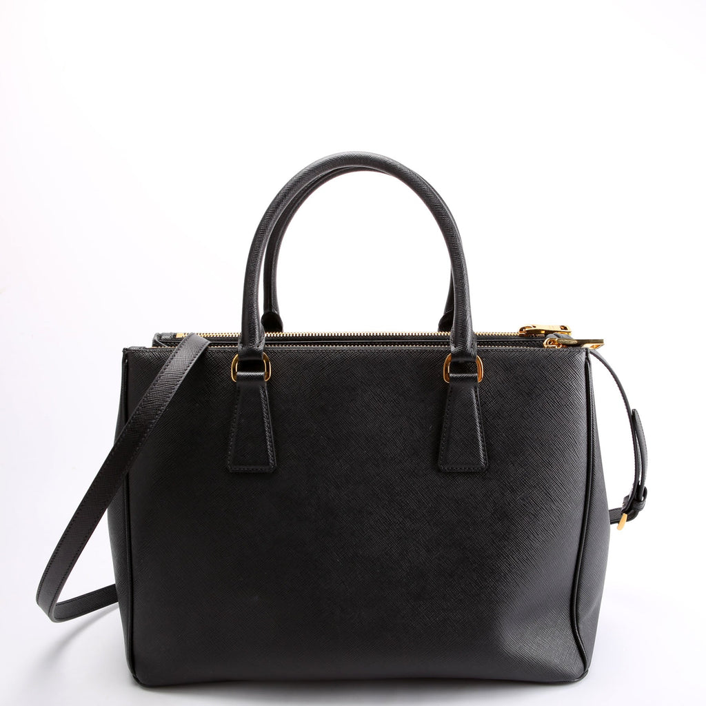 Saffiano Galleria Medium Black
